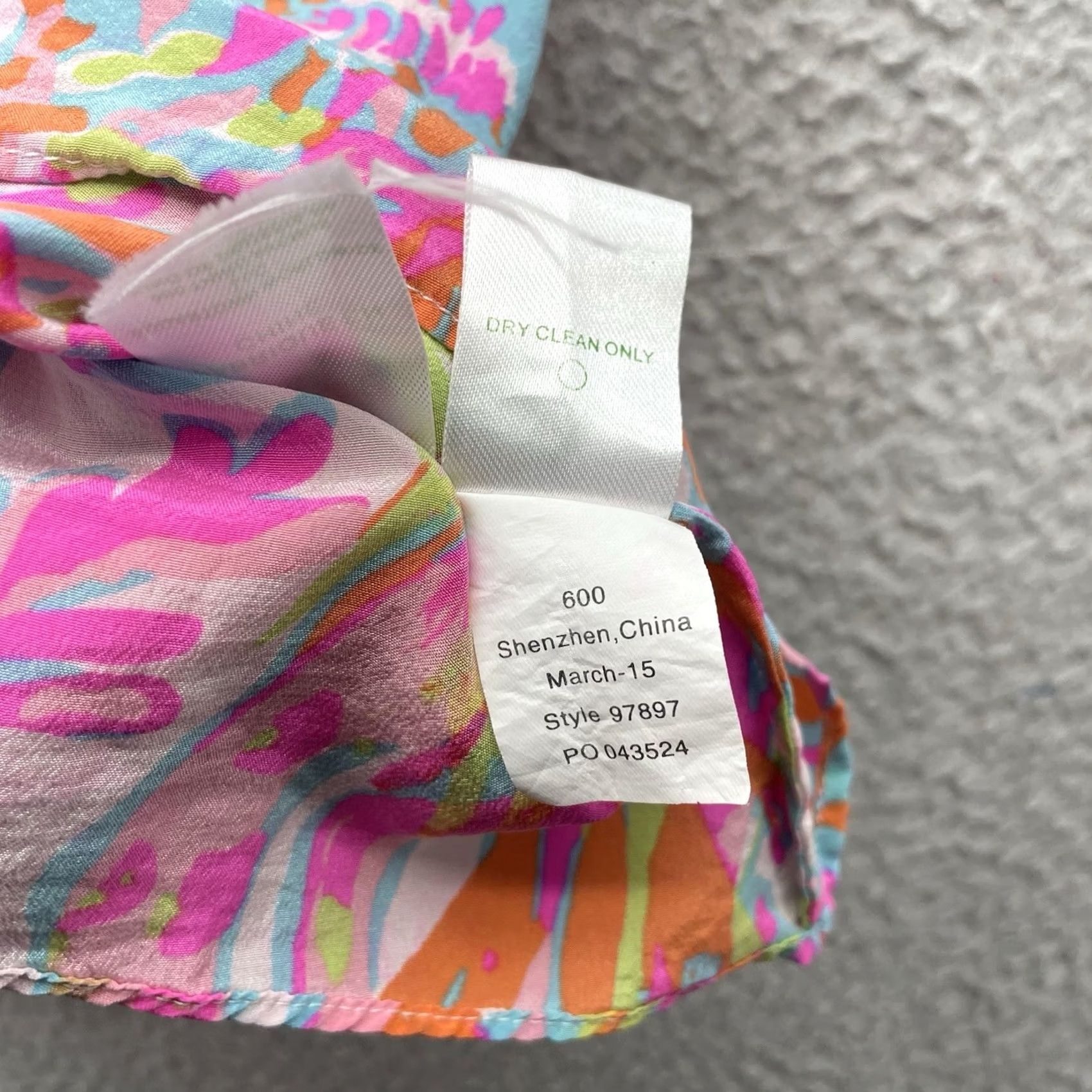 Lilly Pulitzer Lilly Pulitzer Tank Top Women's Size S Silk Pink Fish Racerback Preppy Size S / US 4 / IT 40 - 7 Thumbnail