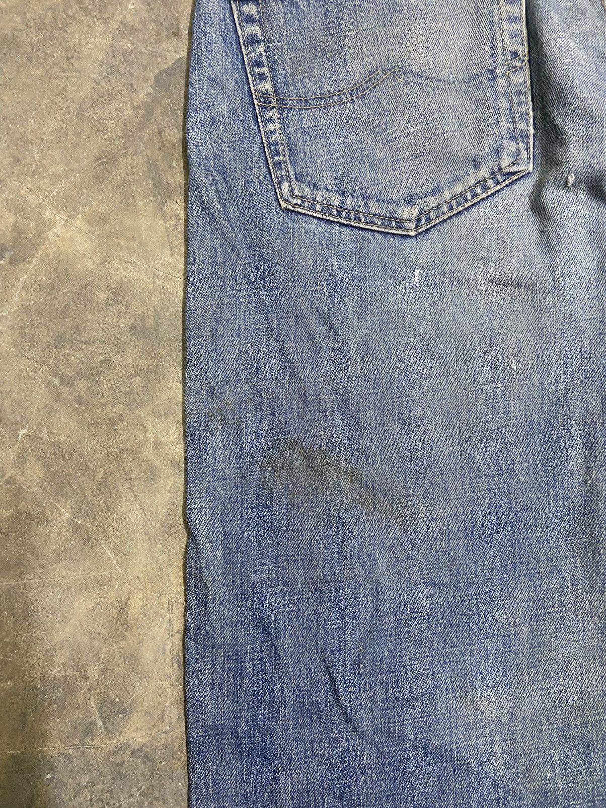 Beauty Beast 🔥 Vintage Bobson jeans distressed denim selvedge if 6 was 9 Size US 35 - 15 Thumbnail