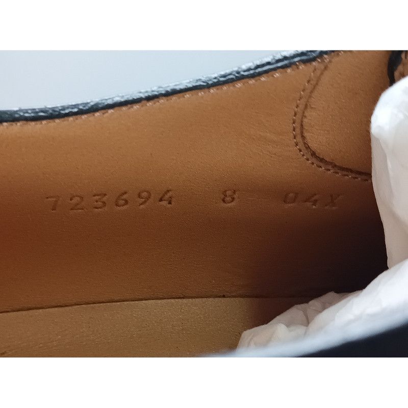 Gucci Gucci Black Leather Low-top Casual Shoes - Size US 8.5 / EU 41-42 - 5 Thumbnail