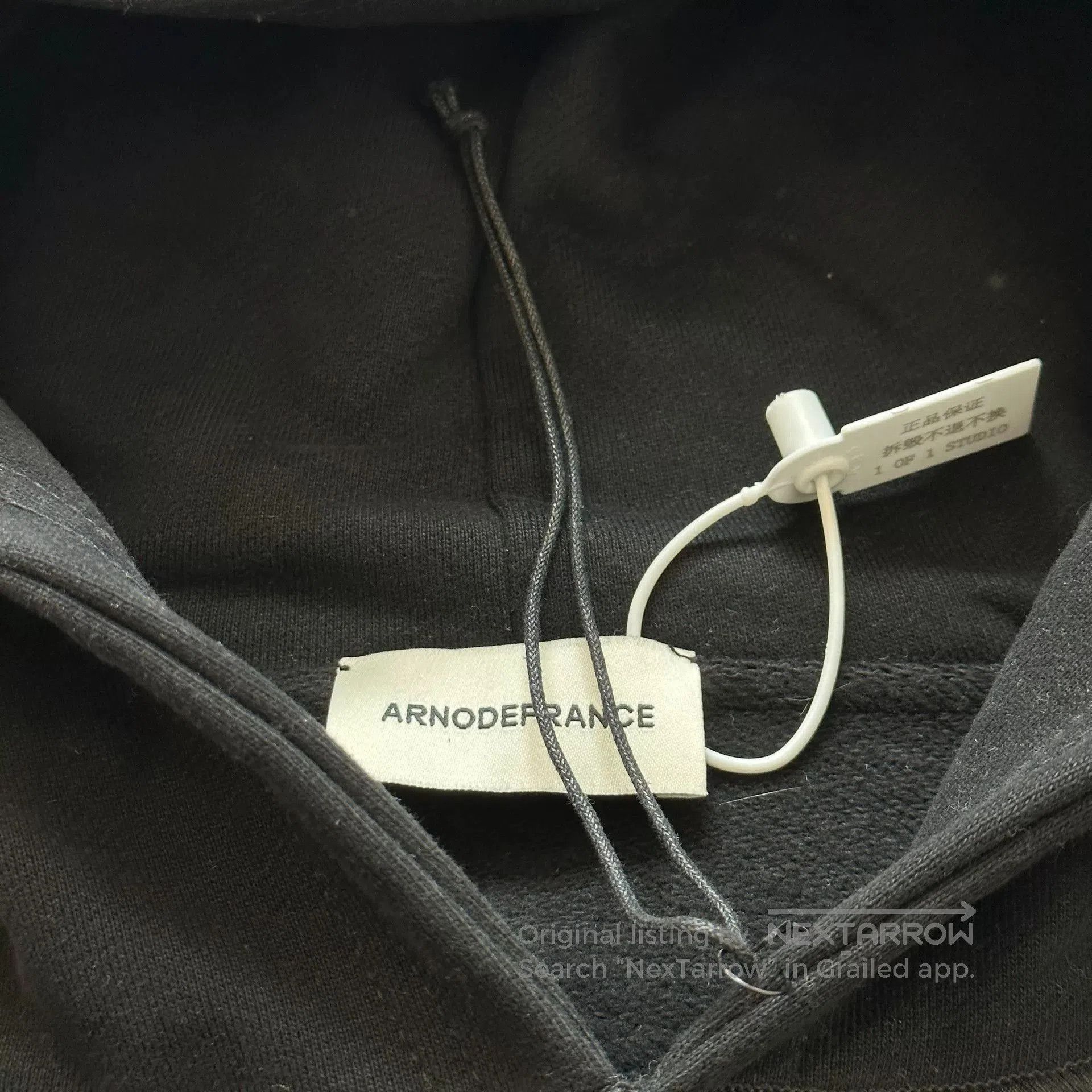 Arno De France Arnodefrance ADF Reflective Hoodie Sweater. Size US M / EU 48-50 / 2 - 3 Thumbnail