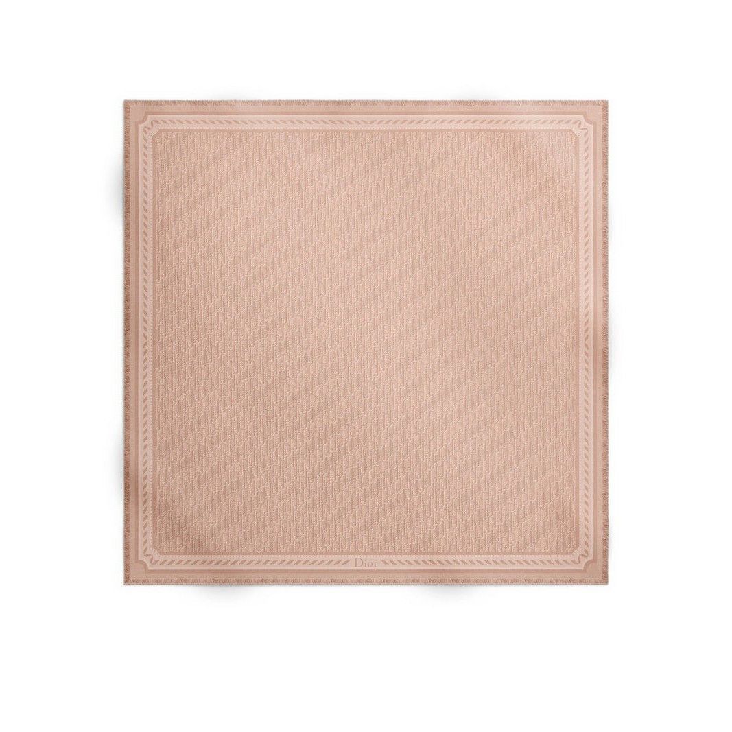 Dior DIOR Pink Silk/Wool Scarf New & Authentic Size ONE SIZE - 1 Preview
