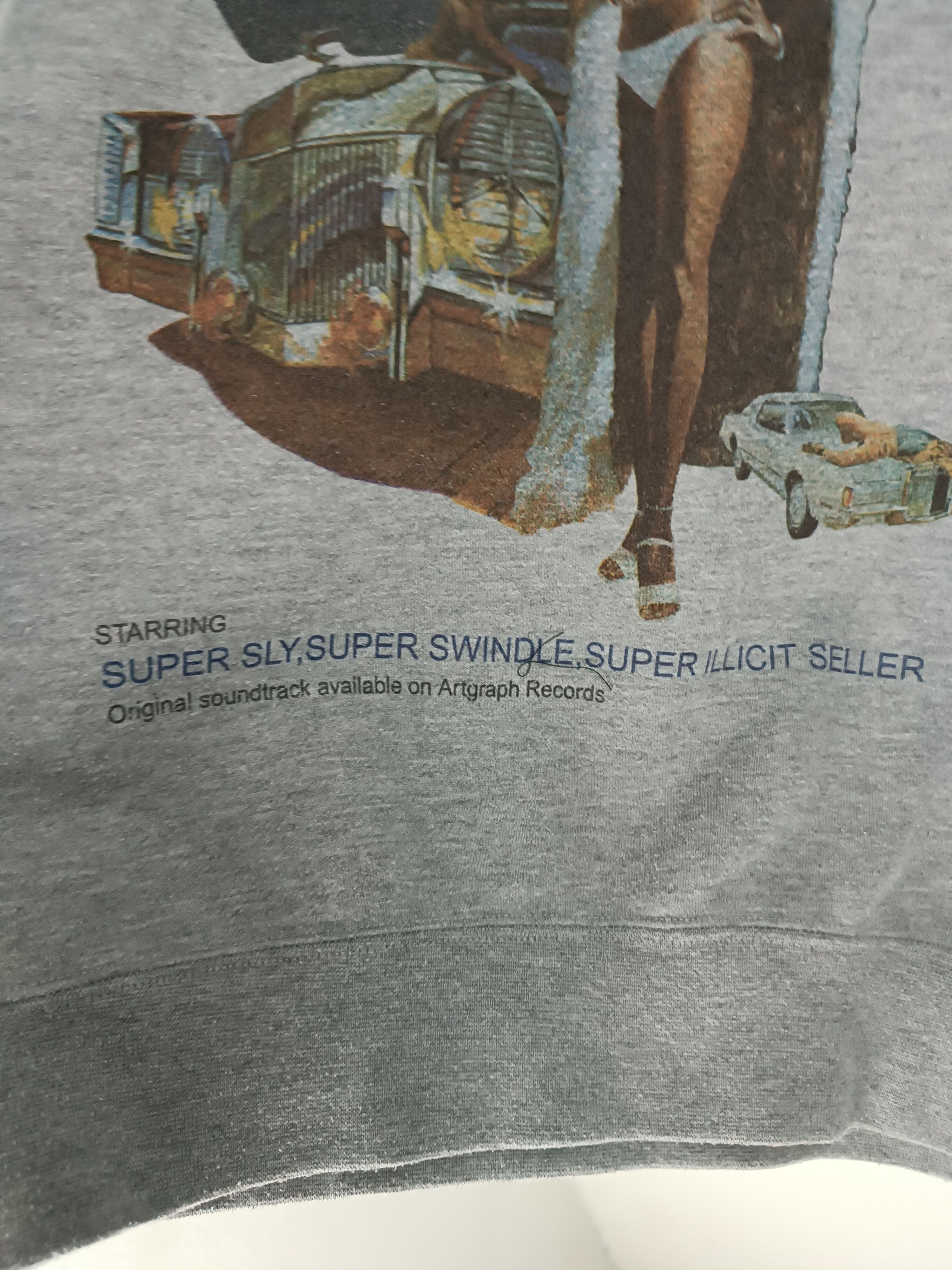 Japanese Brand VINTAGE SUPER SLY TALL, LEAN & MEAN SEXY HUMOR SWETSHIRT Size US M / EU 48-50 / 2 - 11 Thumbnail