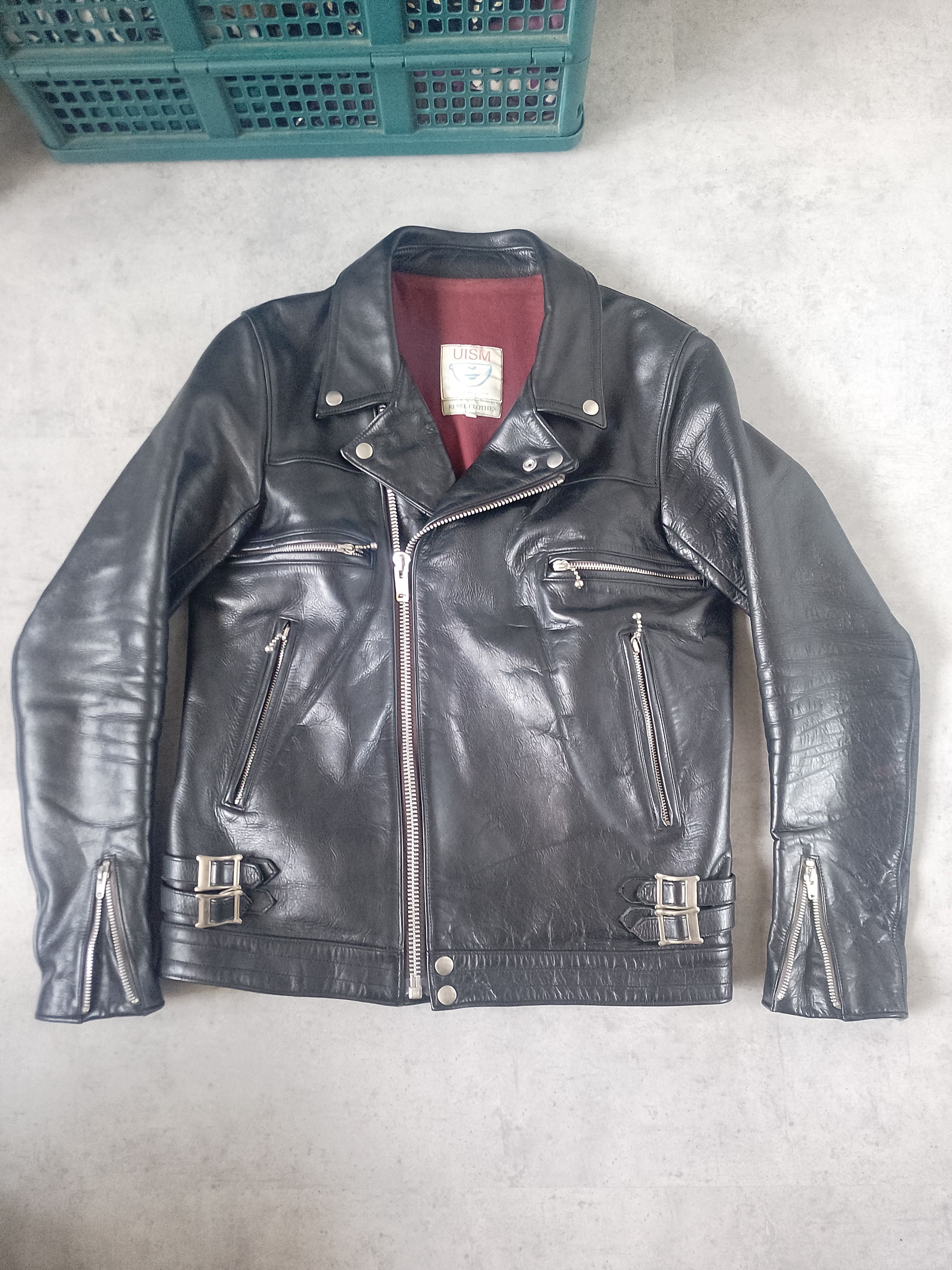 Undercover Undercover AW13 Double Zip Leather Rider Jacket Thom