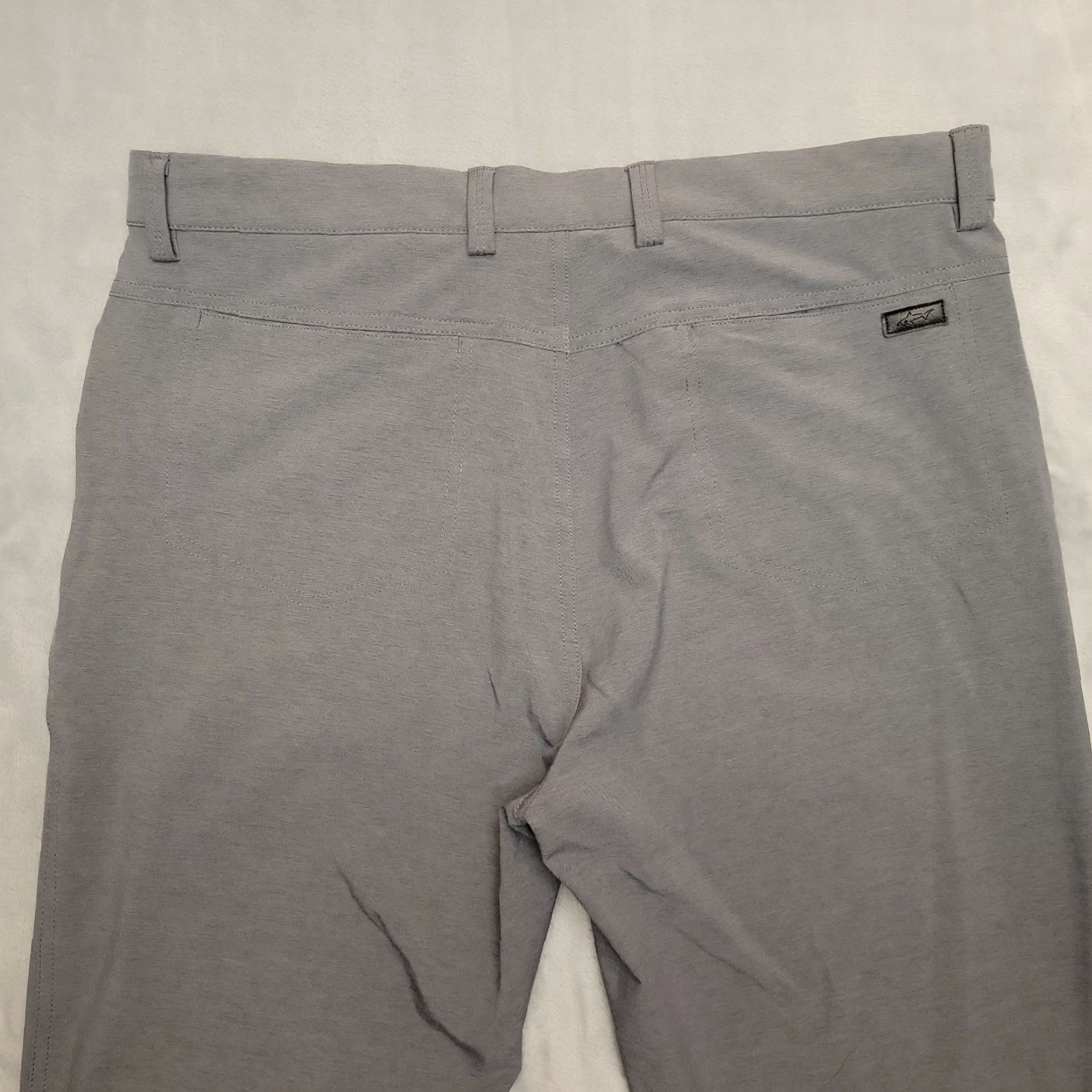 Vintage Greg Norman Pants Men 34x32 Gray Stretch Golf Performance Lightweight Modern Fit Size US 34 / EU 50 - 6 Thumbnail