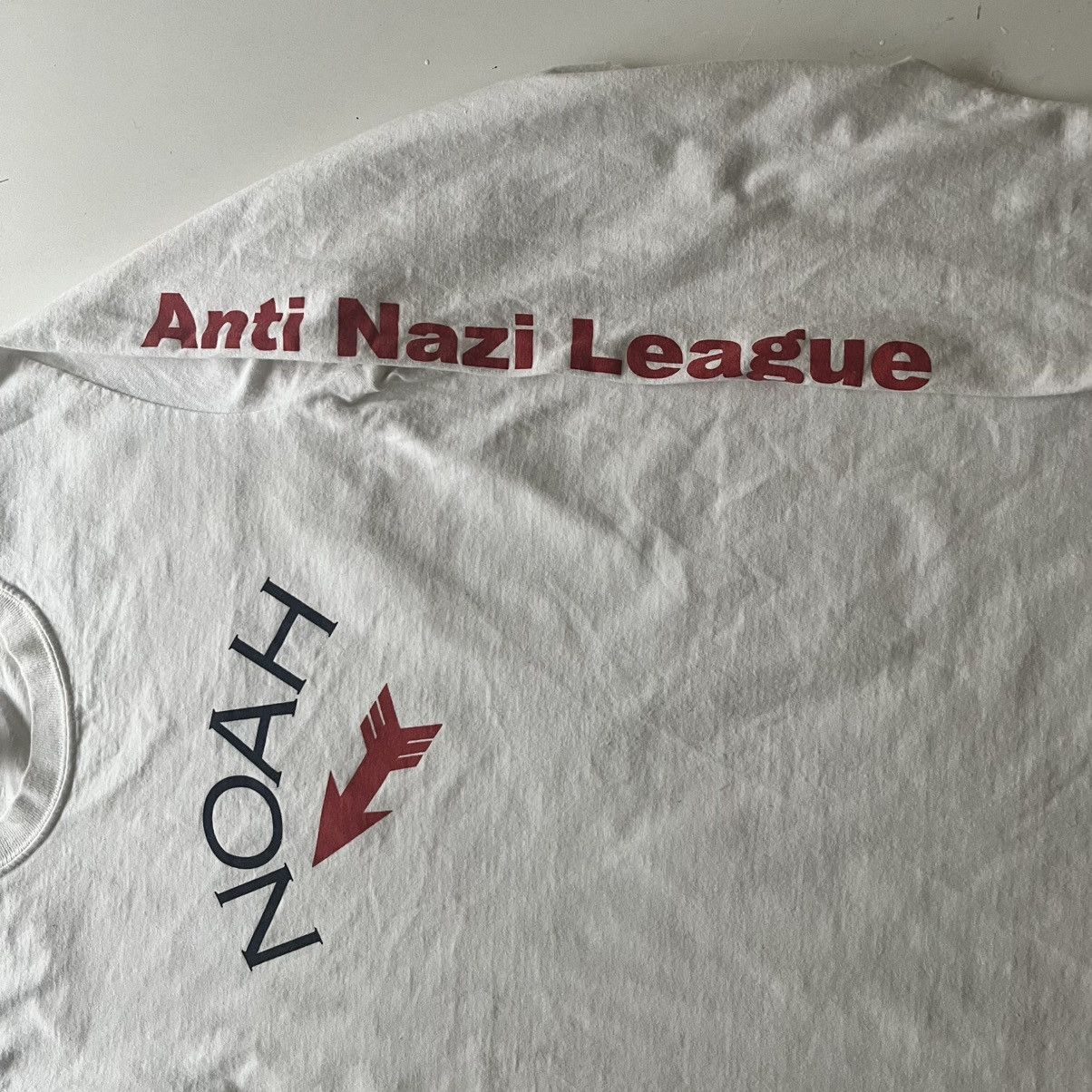 Noah NOAH ANTI NAZI LEAGUE LONG SLEEVE Size US S / EU 44-46 / 1 - 2 Thumbnail