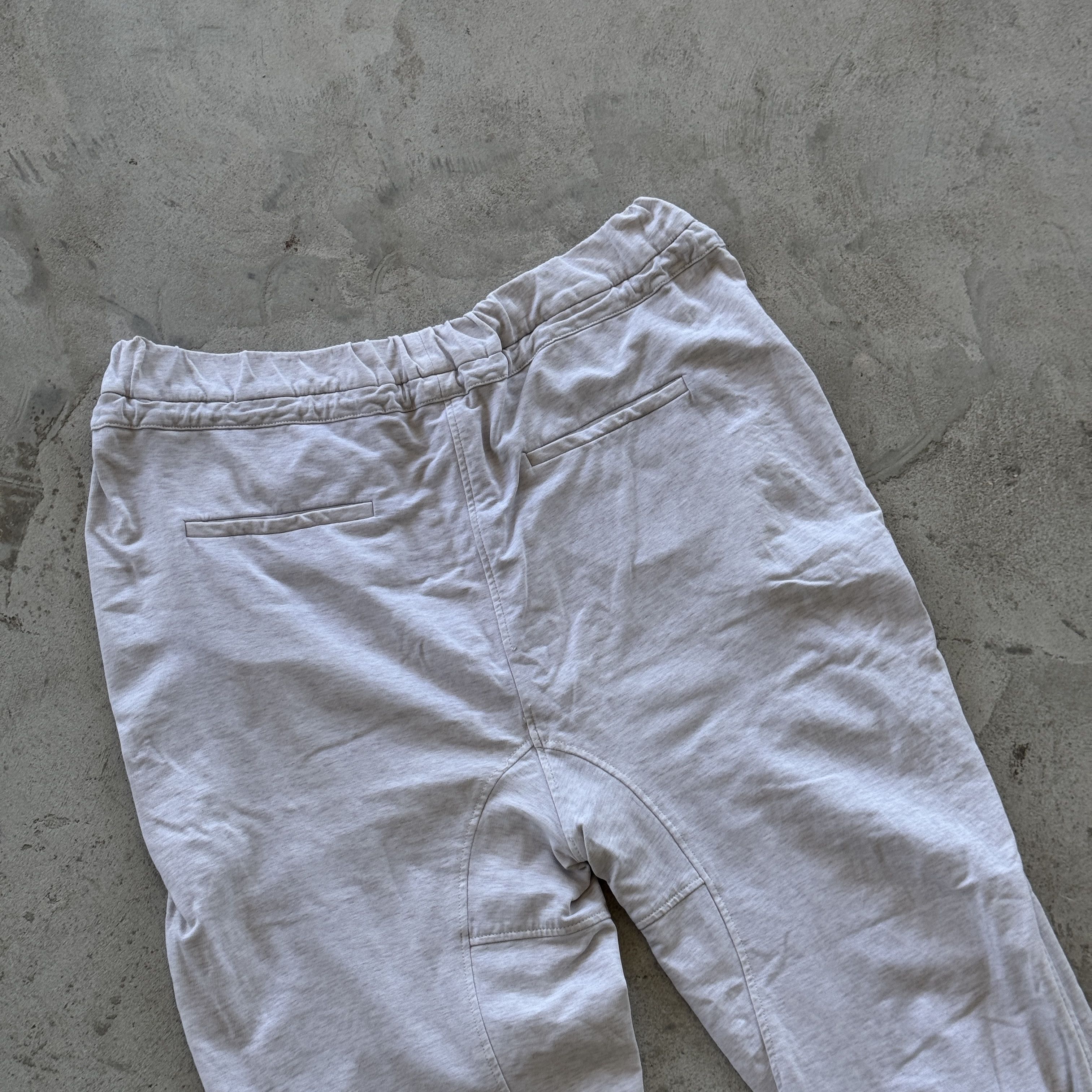 Brunello Cucinelli Brunello Cucinelli Grey Paneled Drawstring Joggers IT 46 Size 32" / US 10 / IT 46 - 4 Thumbnail