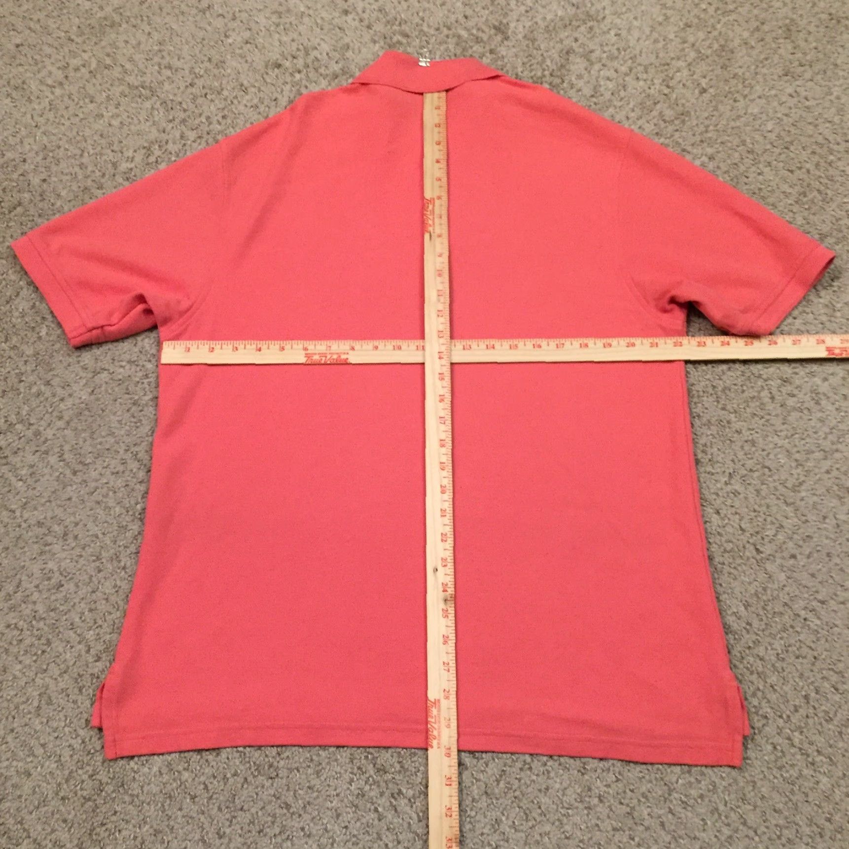 Jos. A. Bank Jos A Bank Polo Shirt Mens L Pink Knit Short Sleeve Cotton Size US L / EU 52-54 / 3 - 6 Thumbnail