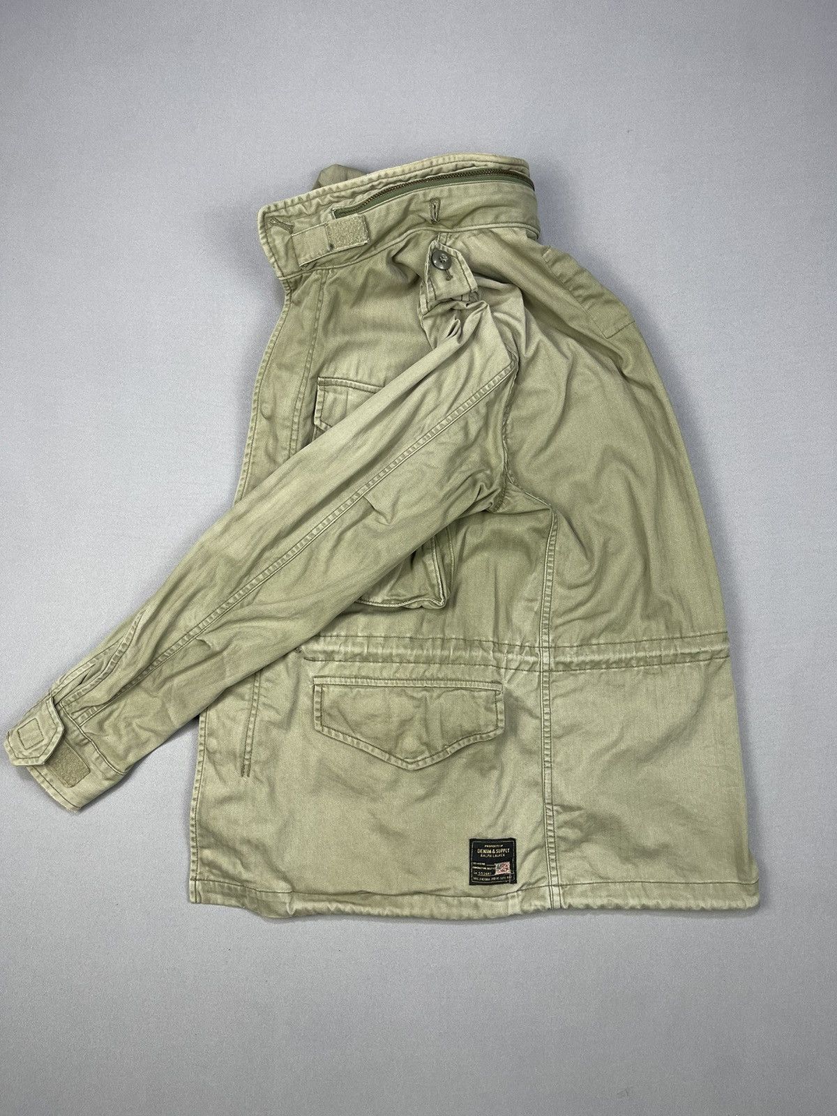 Denim & Supply Ralph Lauren Vintage DENIM AND SUPPLY RALPH LAUREN M65 Field Jacket Size US S / EU 44-46 / 1 - 15 Thumbnail