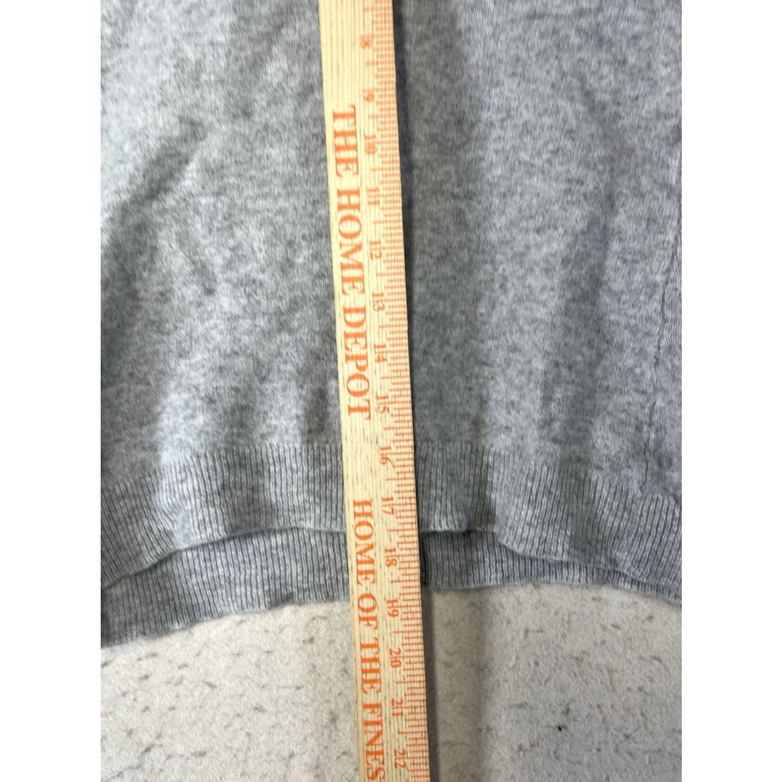 Charter Club Charter Club Sweater Crewneck 100% Cashmere Gray Small Women's Pullover Knit Crew Neck Casual Regular Fit Size S / US 4 / IT 40 - 4 Thumbnail