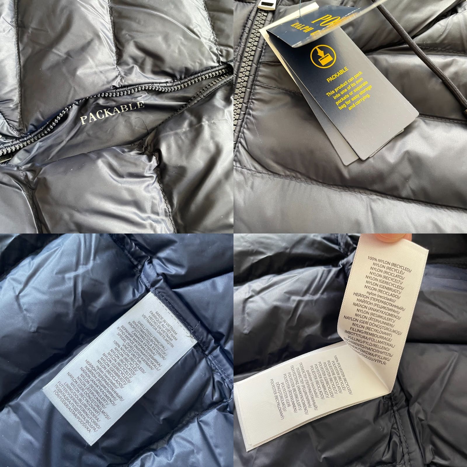 Polo Ralph Lauren Polo Ralph Lauren Jacket Big 4X Navy Puffer The Colden Packable NWT Men 4XB Coat Mid-Length Quilted All Seasons Zipped Pockets Size US XXL / EU 58 / 5 - 9 Thumbnail