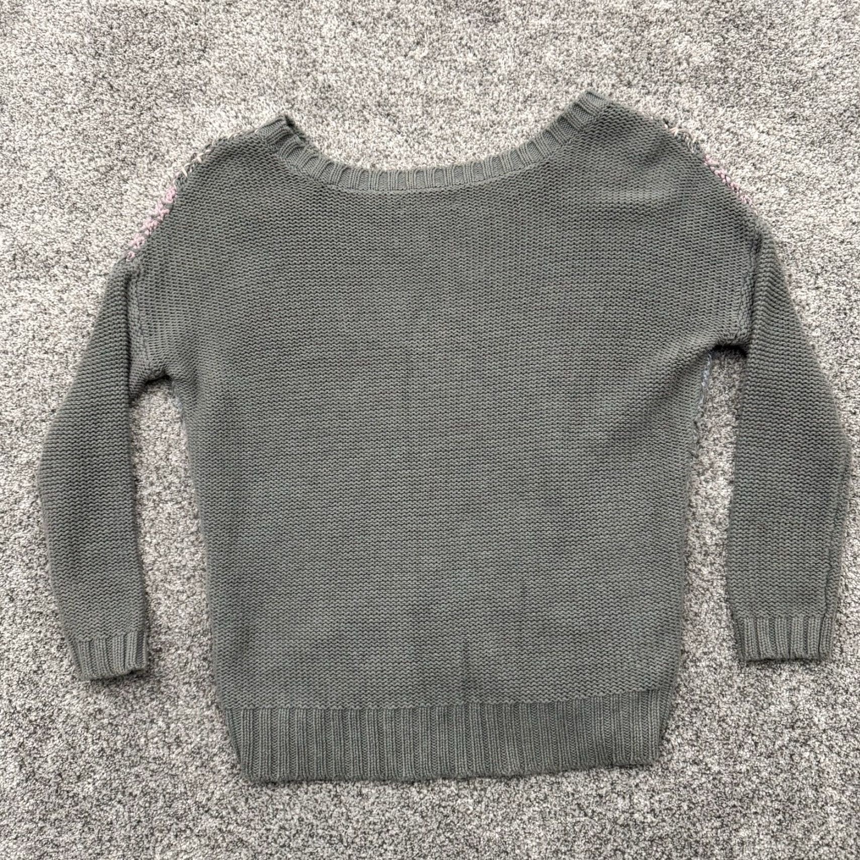 American Eagle Outfitters American Eagle Sweater Womens XS Crochet Knit Boho Grandmacore Cozy Slouchy 2013 Size XS / US 0-2 / IT 36-38 - 8 Thumbnail