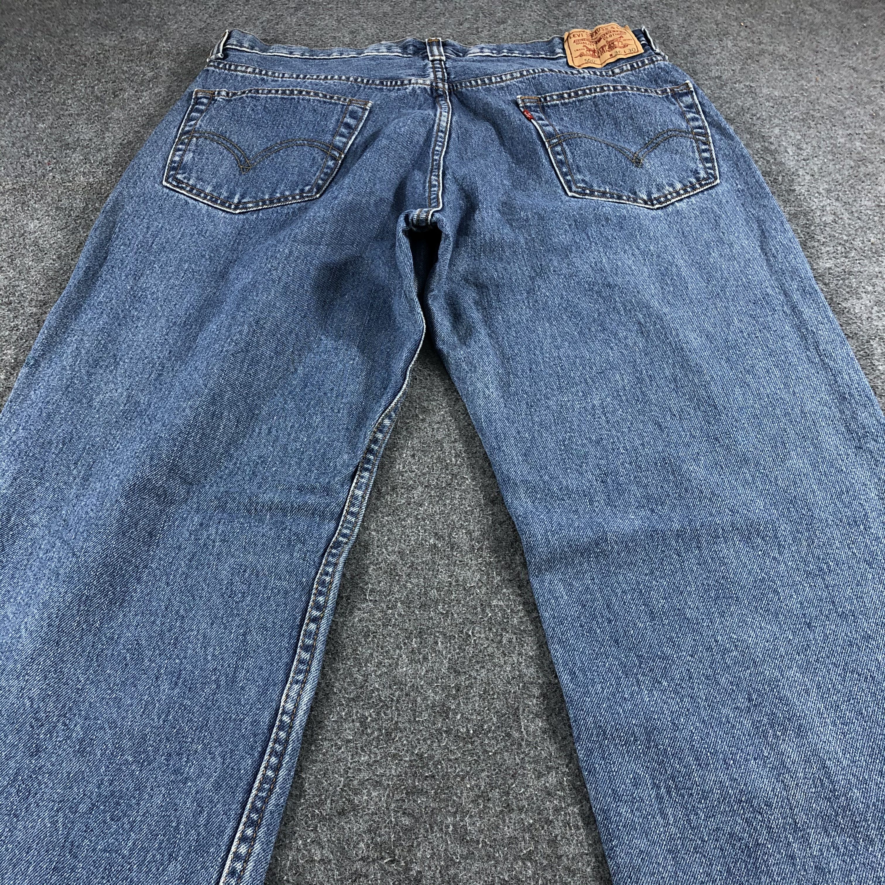 Levi's Vintage Stone Wash Levis 550 Jeans- J1307 Size US 36 / EU 52 - 4 Thumbnail