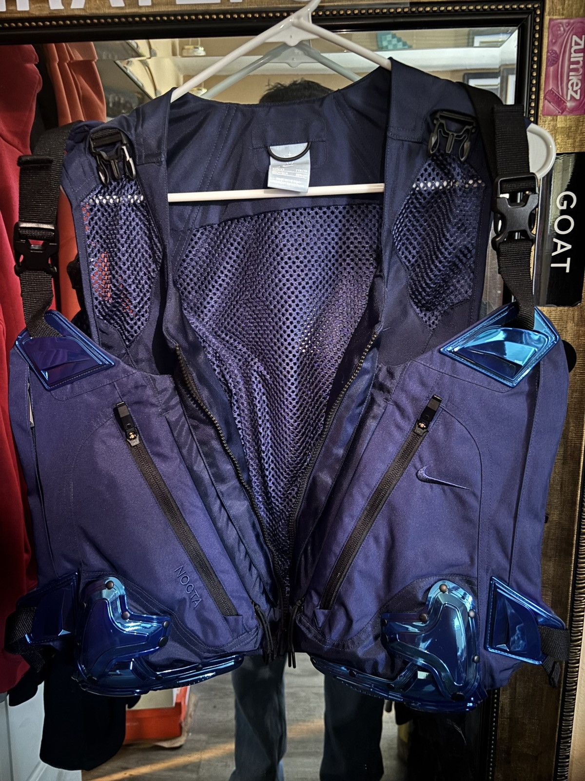 NOCTA × Nike Unreleased Nocta Opal Vest Navy Blue Friends and Family Size US XXS / EU 40 - 1 Thumbnail