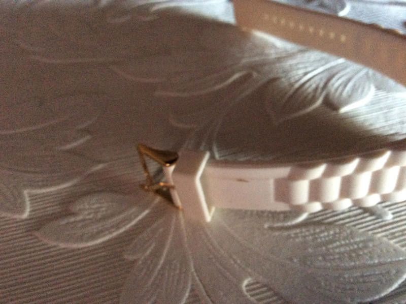Designer Paul's Boutique White dial rubber strap watch Size ONE SIZE - 2 Thumbnail