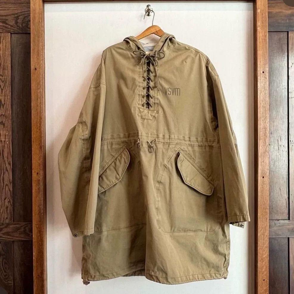 Visvim visvim chinook poncho 3l in khaki Size US S / EU 44-46 / 1 - 1 Thumbnail