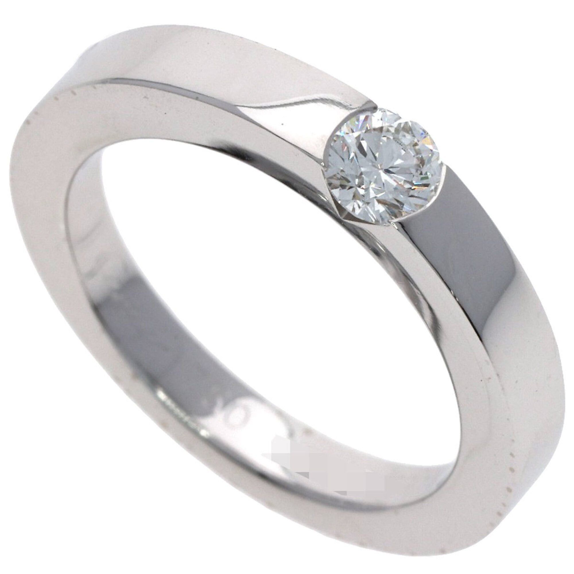 Cartier Cartier Date with Diamond Ring #49, 18K White Gold, Women's. Size ONE SIZE - 1 Thumbnail