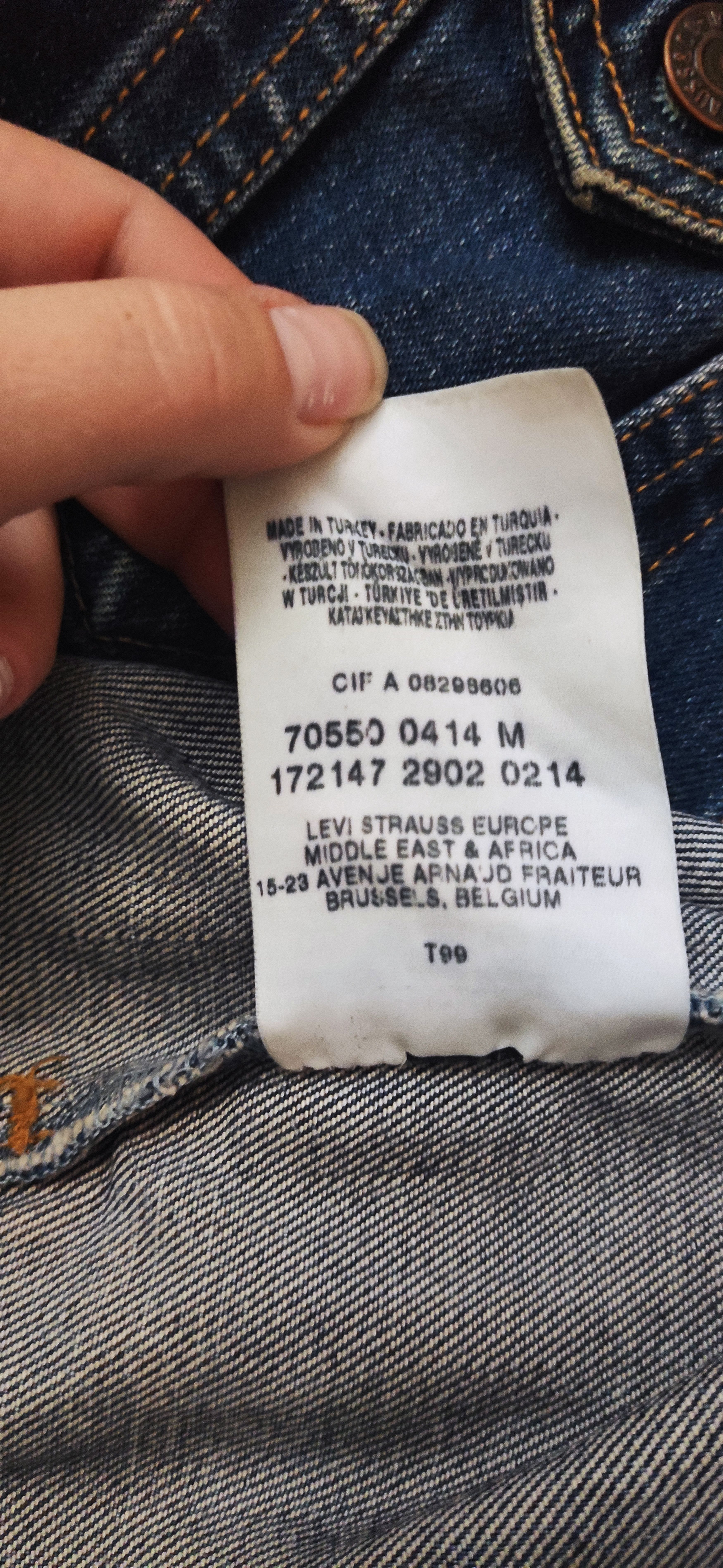 Levi's The men's jacket Levi's Size US M / EU 48-50 / 2 - 3 Thumbnail