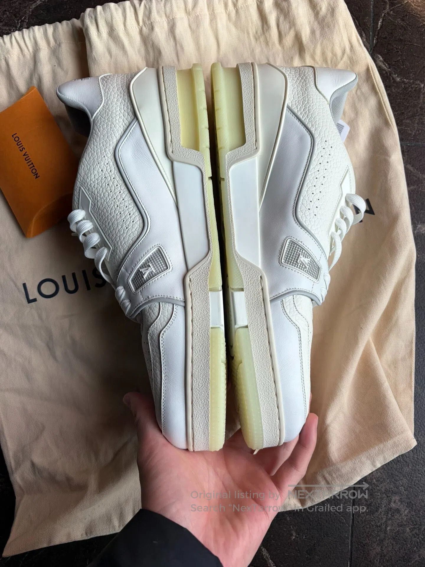 Louis Vuitton Louis Vuitton Trainer Low. Size US 11 / EU 44 - 3 Thumbnail