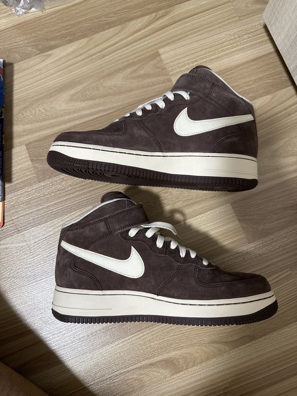 Nike Nike Air Force 1 ‘07 QS (Chocolate/Cream) Size US 7.5 / EU 40-41 - 1 Thumbnail