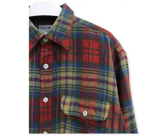 Beams Plus Japanese Brand Beams japan Plaid Tartan Flannel Shirt Size US M / EU 48-50 / 2 - 3 Thumbnail