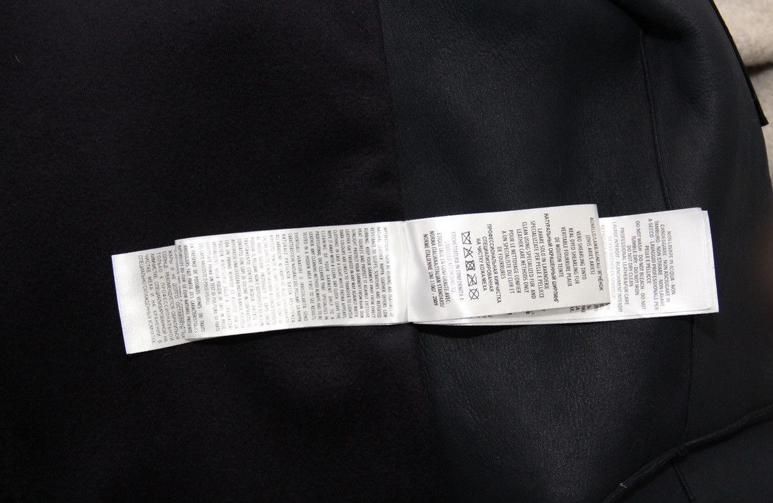 Alexander McQueen Alexander McQueen Shearling Leather Panel Coat Size US L / EU 52-54 / 3 - 15 Thumbnail