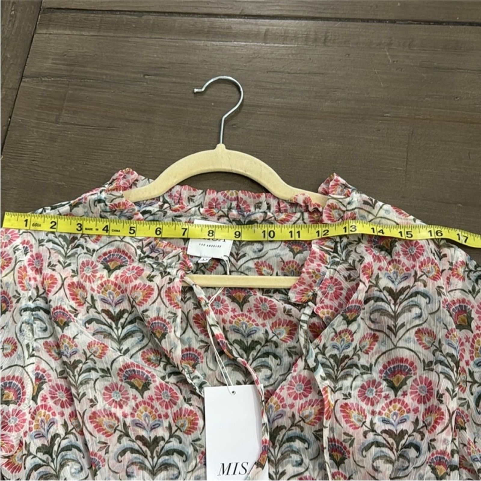 MISA Los Angeles NWT MISA Los Angeles $390 Amata Pink Cottage Dress XS Size XS / US 0-2 / IT 36-38 - 12 Thumbnail