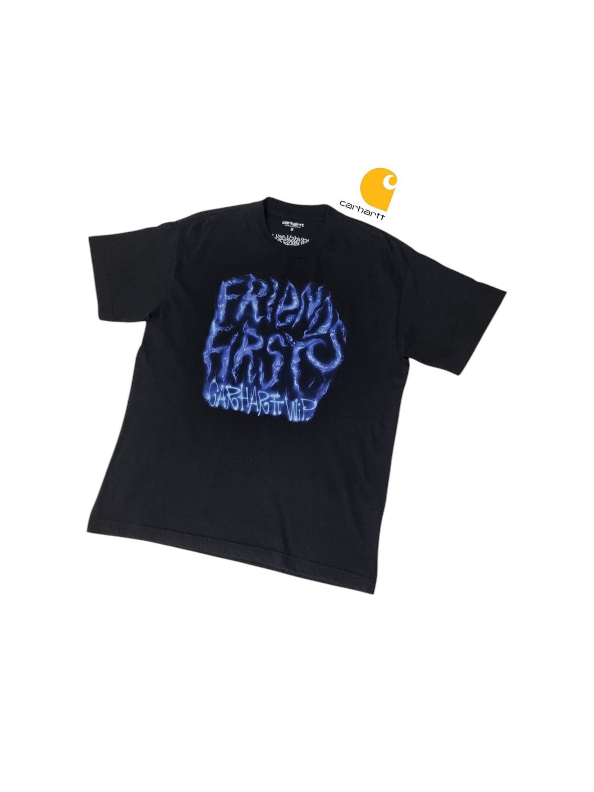 Carhartt × Vintage Carhartt WIP Babybrush Friends First t-shirt S mens womens Size US S / EU 44-46 / 1 - 1 Thumbnail