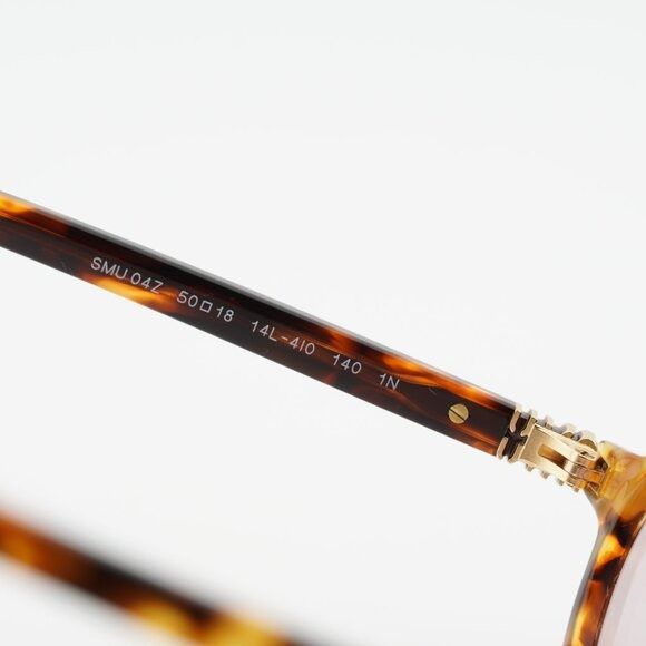 Miu Miu Miu Miu MU04ZS 14L4I0 Sunglasses Honey Havana Oval Frame Size ONE SIZE - 5 Thumbnail