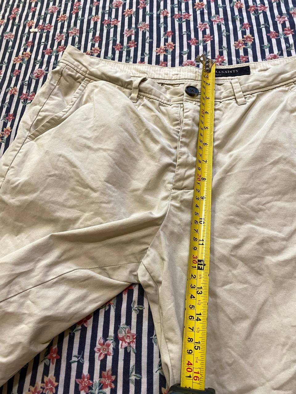 Allsaints Vintage denim shorts crazy Y2K Allsaints streetwear Size US 30 / EU 46 - 10 Thumbnail