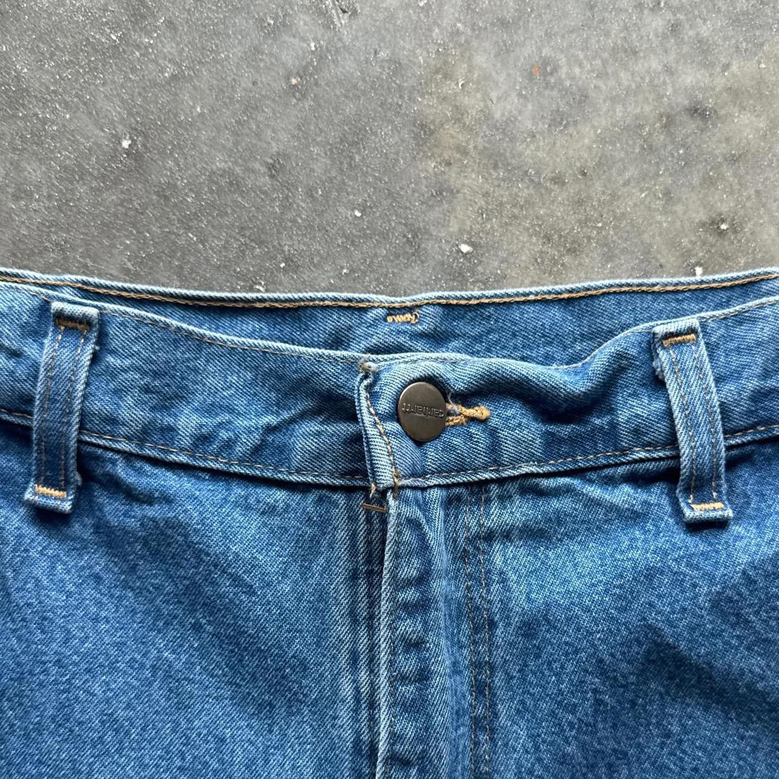 Carhartt Carhartt Carpernter Blue washed Denim Jeans Size US 34 / EU 50 - 5 Thumbnail