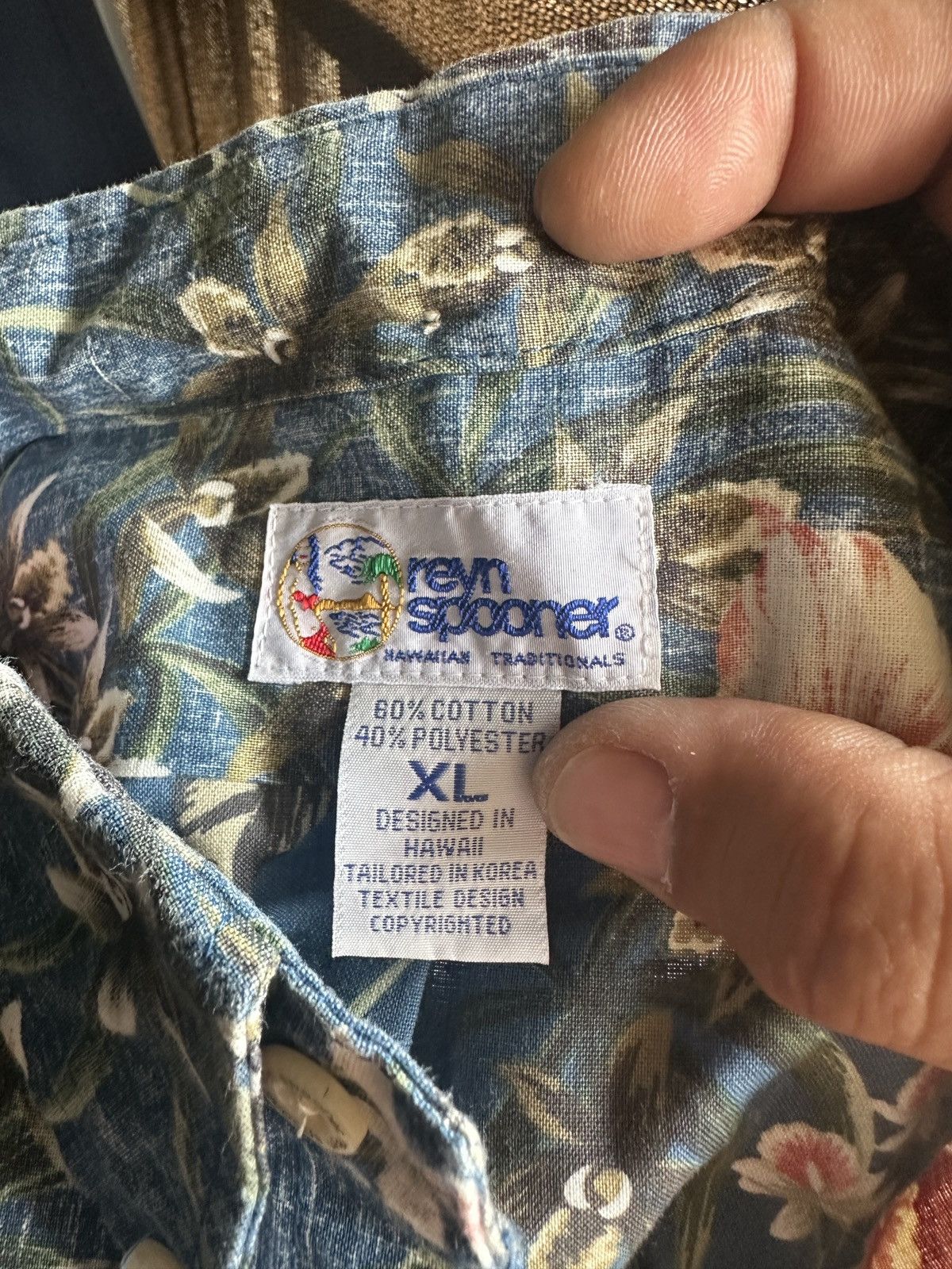 Reyn Spooner PreOwned Reyn Spooner Multicolored Hawaiian Print Men's XL Size US XL / EU 56 / 4 - 4 Thumbnail