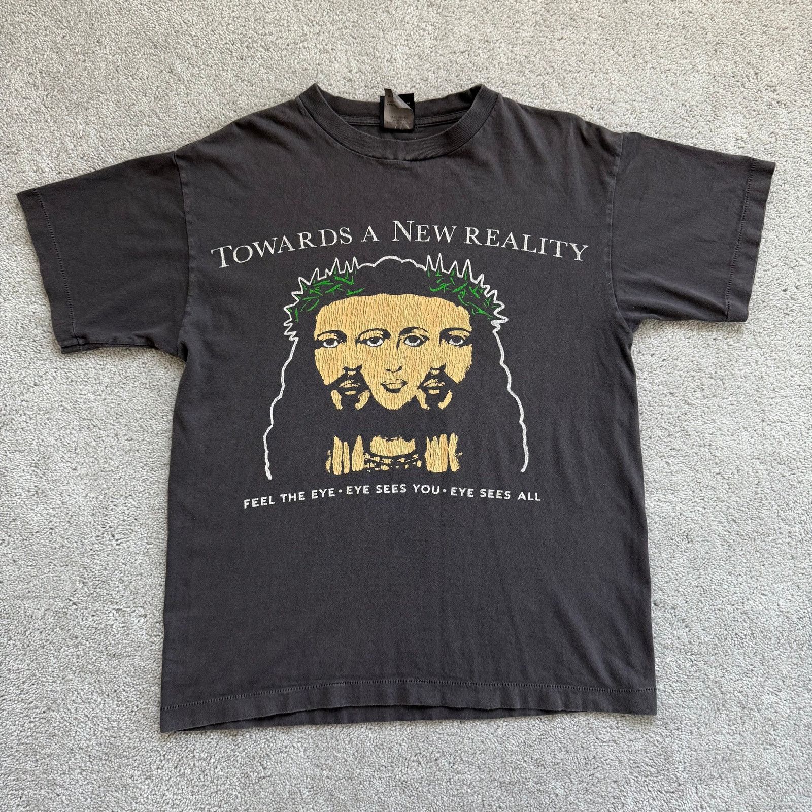 Pre-owned Saint Michael Vision T-shirt In Brown