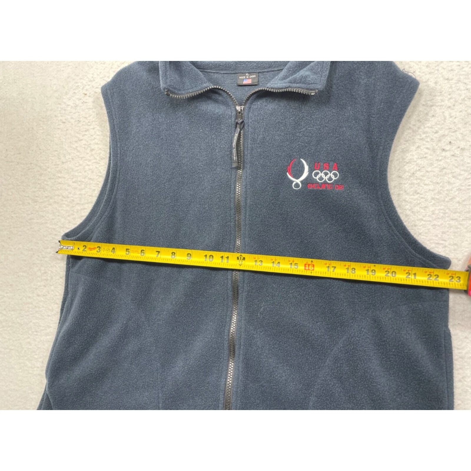 Vintage VINTAGE USA Olympic Vest Mens XL Blue Shirt Size US XL / EU 56 / 4 - 6 Thumbnail