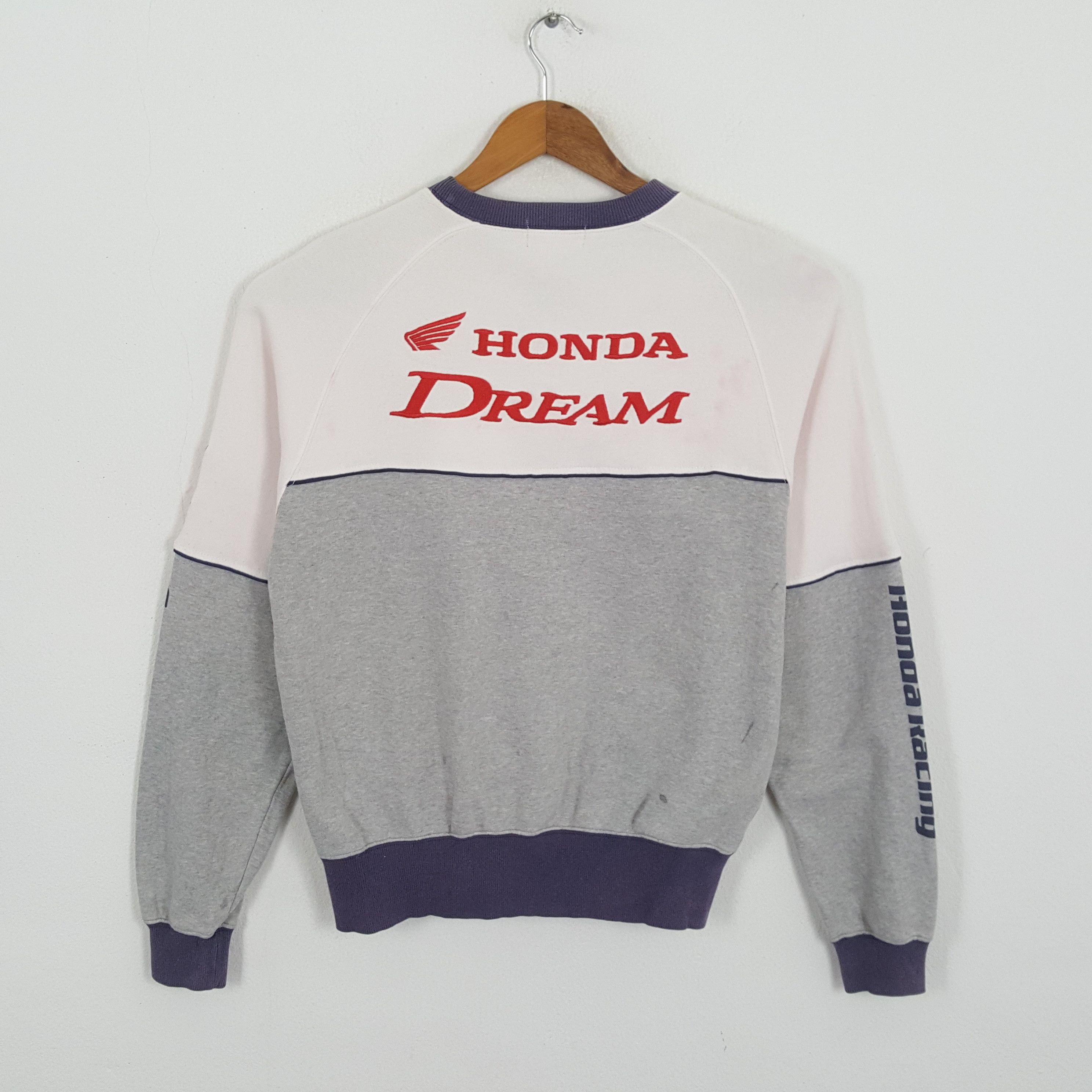 Honda × Vintage Vintage HONDA DREAM Japanese Racing Team Sweatshirts Size US M / EU 48-50 / 2 - 1 Thumbnail