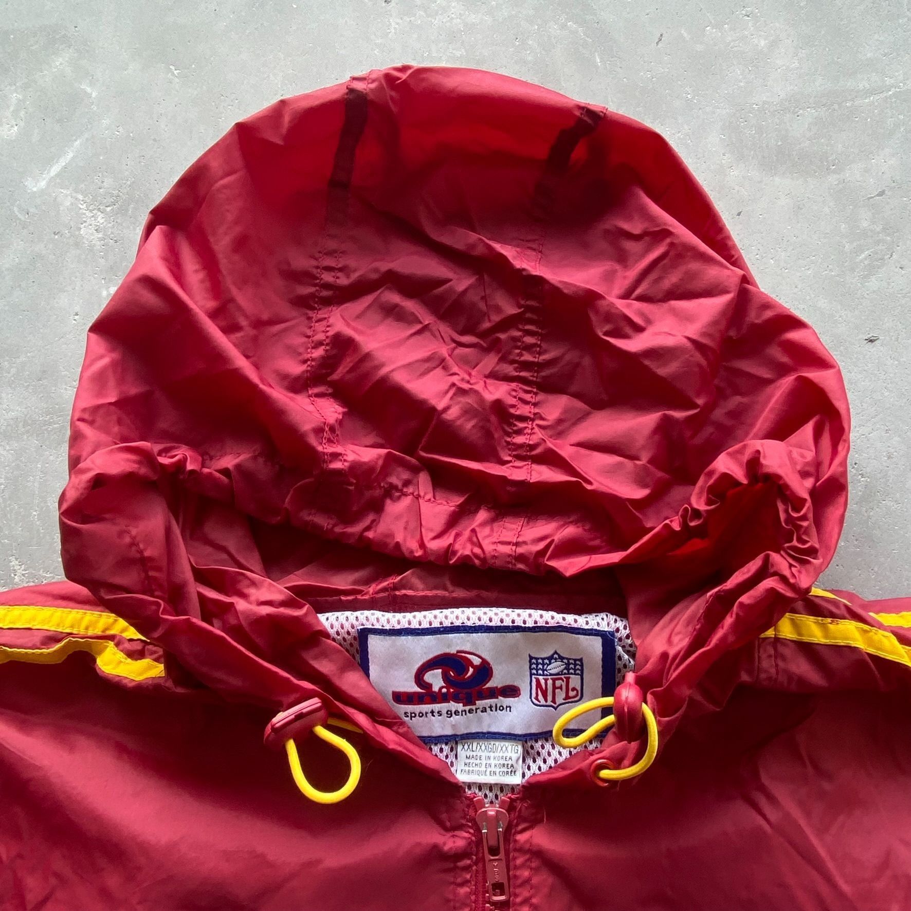 NFL Vintage Y2K Washington Redskins Track Jacket NFL Windbreaker Size US XXL / EU 58 / 5 - 4 Thumbnail