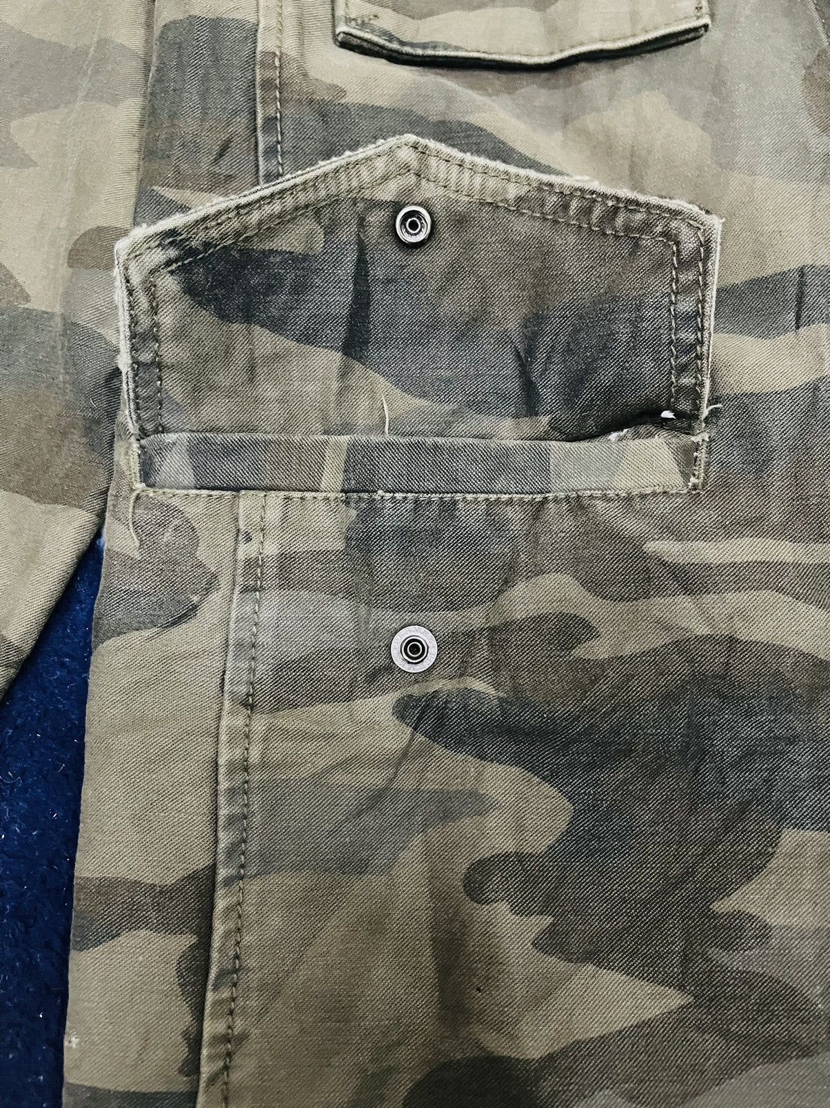 Mossimo Mossimo Sport Camo Design Button Up Jacket (12) Size US M / EU 48-50 / 2 - 11 Thumbnail