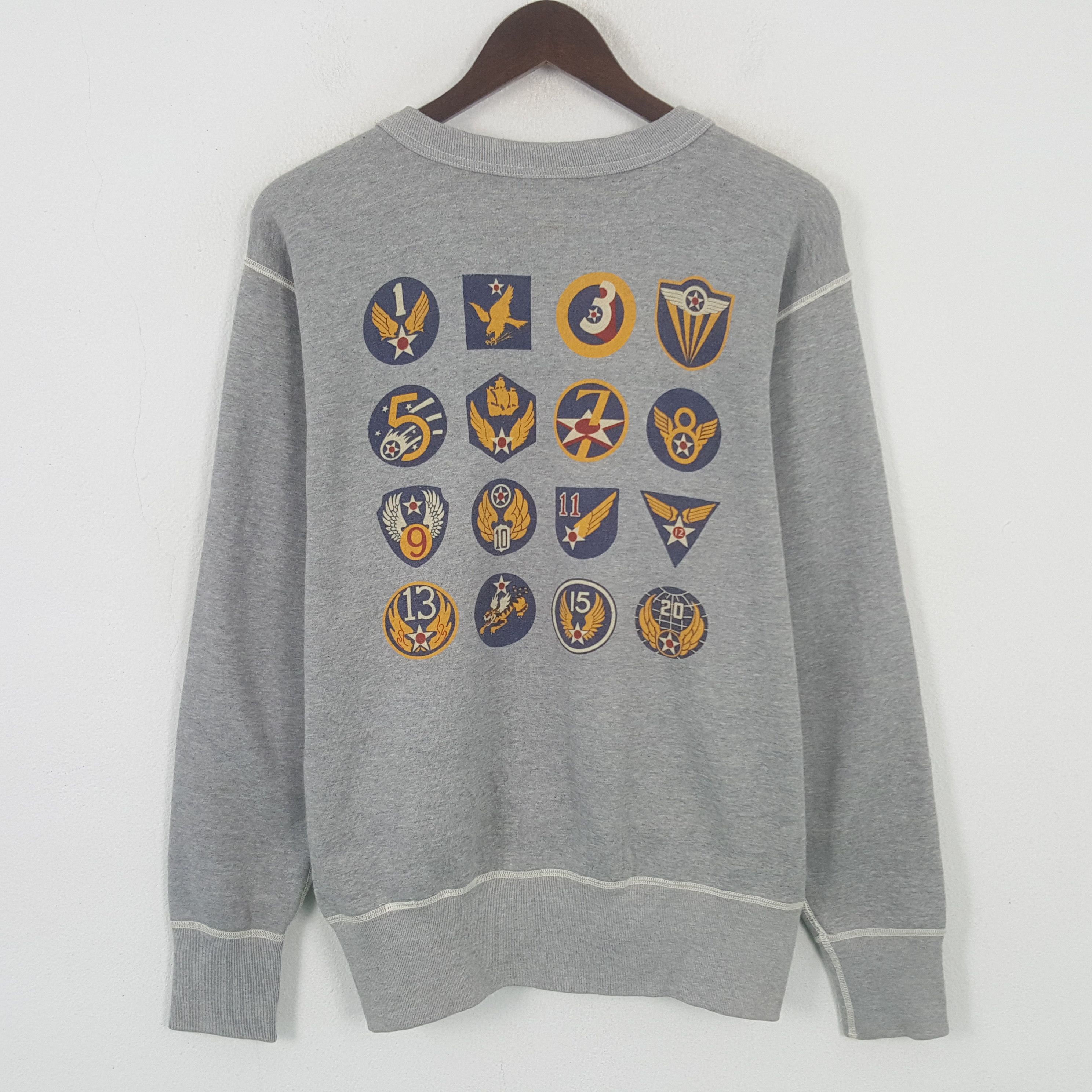 Buzz Rickson's Vintage Buzz Rickson’s x USAF Army Sweatshirt Size US M / EU 48-50 / 2 - 1 Thumbnail
