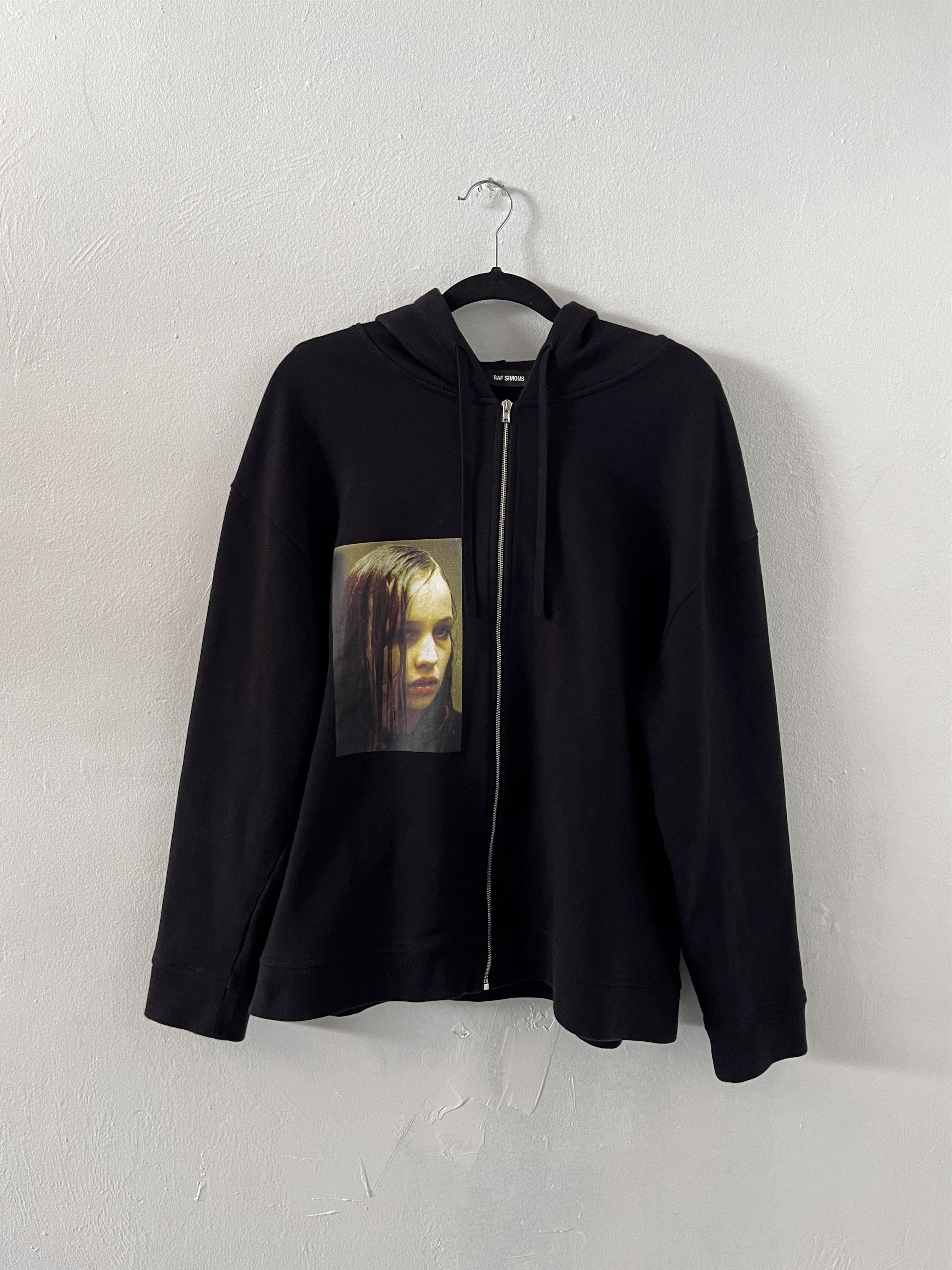 Raf Simons Christiane F Wet Hair Zip Hoodie | Grailed