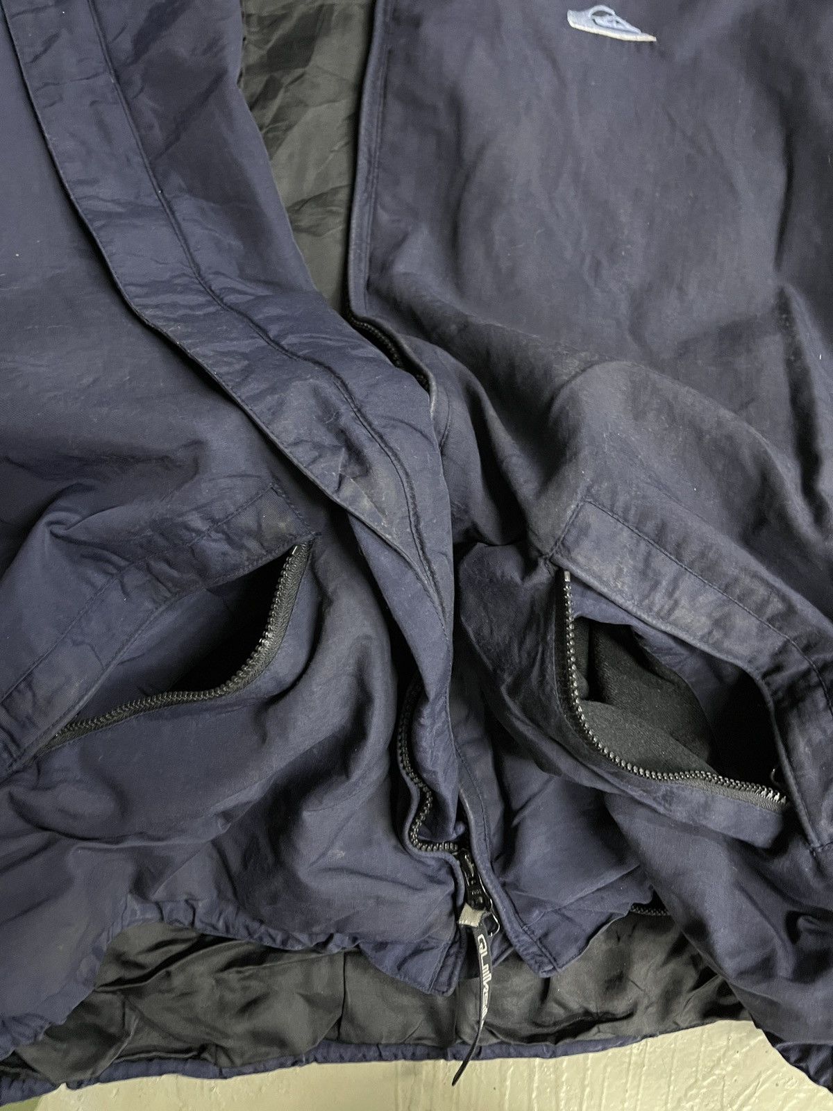 Quiksilver VTG QUICKSILVER ZIPPER OUTDOOR JACKETS Size US XL / EU 56 / 4 - 15 Thumbnail