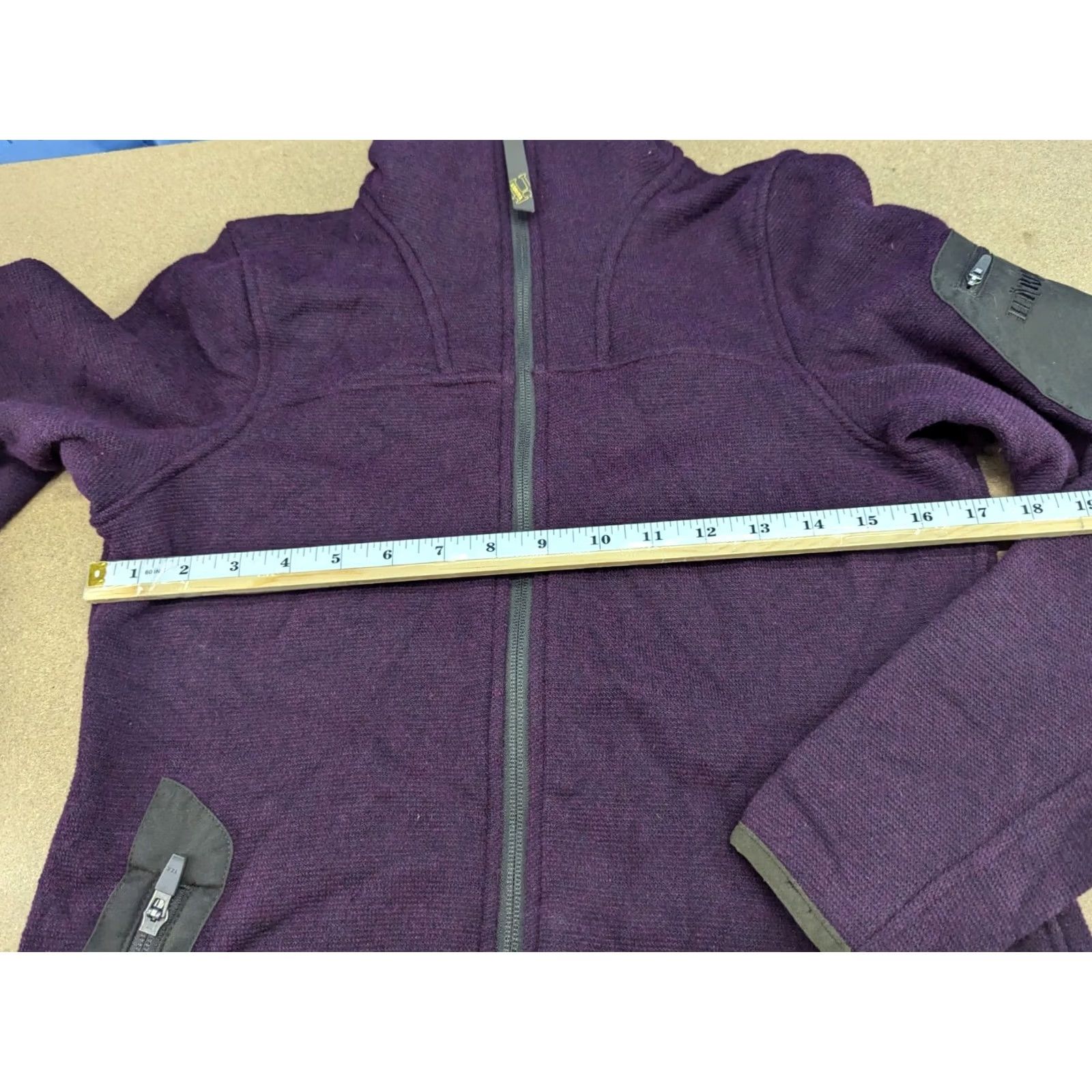 Harley Davidson Nike Shirt Womens S Purple Harkila Full Zip Outdoor Wool Blend Lightweight Moisture Wicking Thermal Running & Skiing Womens Size S / US 4 / IT 40 - 5 Thumbnail