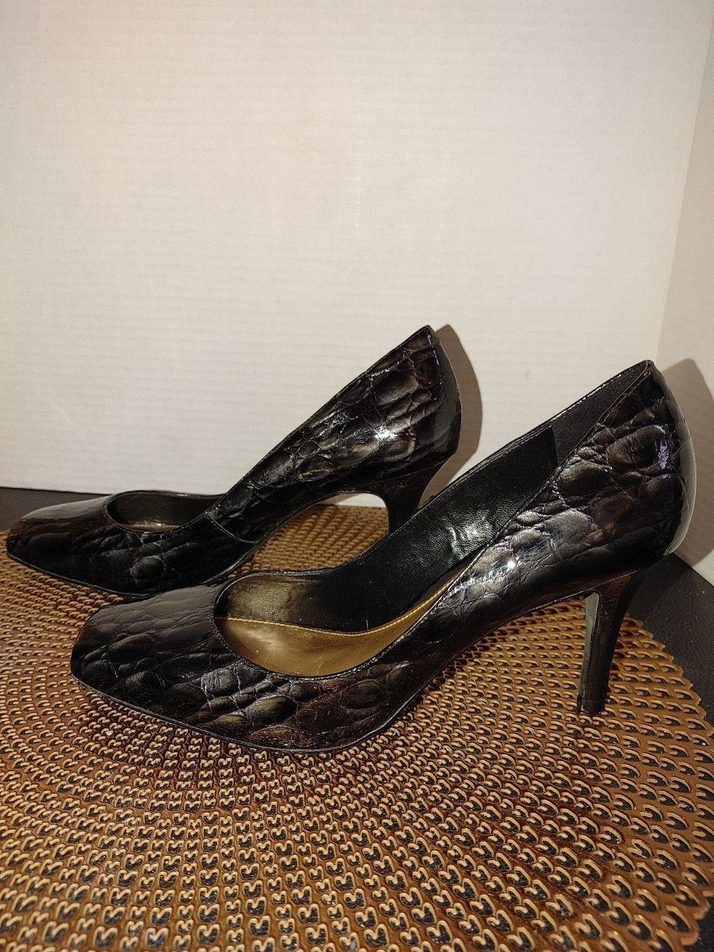 Antonio Maurizi Antonio Melani Devotion Patent Leather Heels Size 8M Size US 8 / IT 38 - 1 Thumbnail