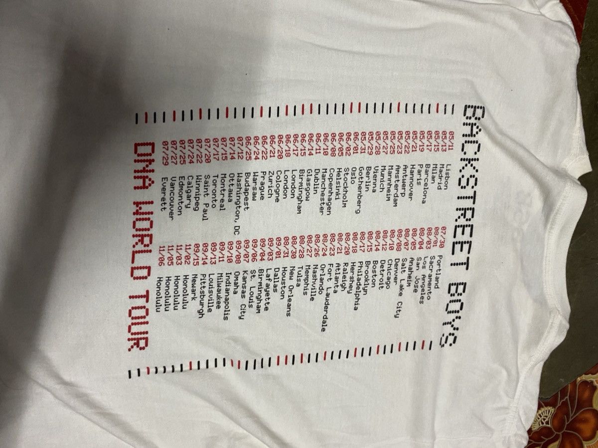 Band Tees Backstreet boys Size US L / EU 52-54 / 3 - 8 Thumbnail