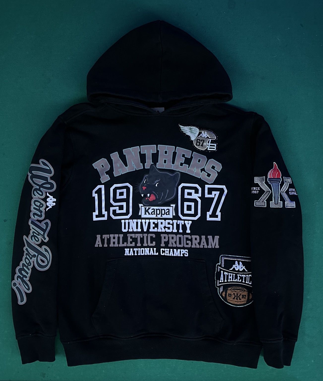 Kappa Kappa Black Panther Graphic Hoodie Size US L / EU 52-54 / 3 - 1 Preview