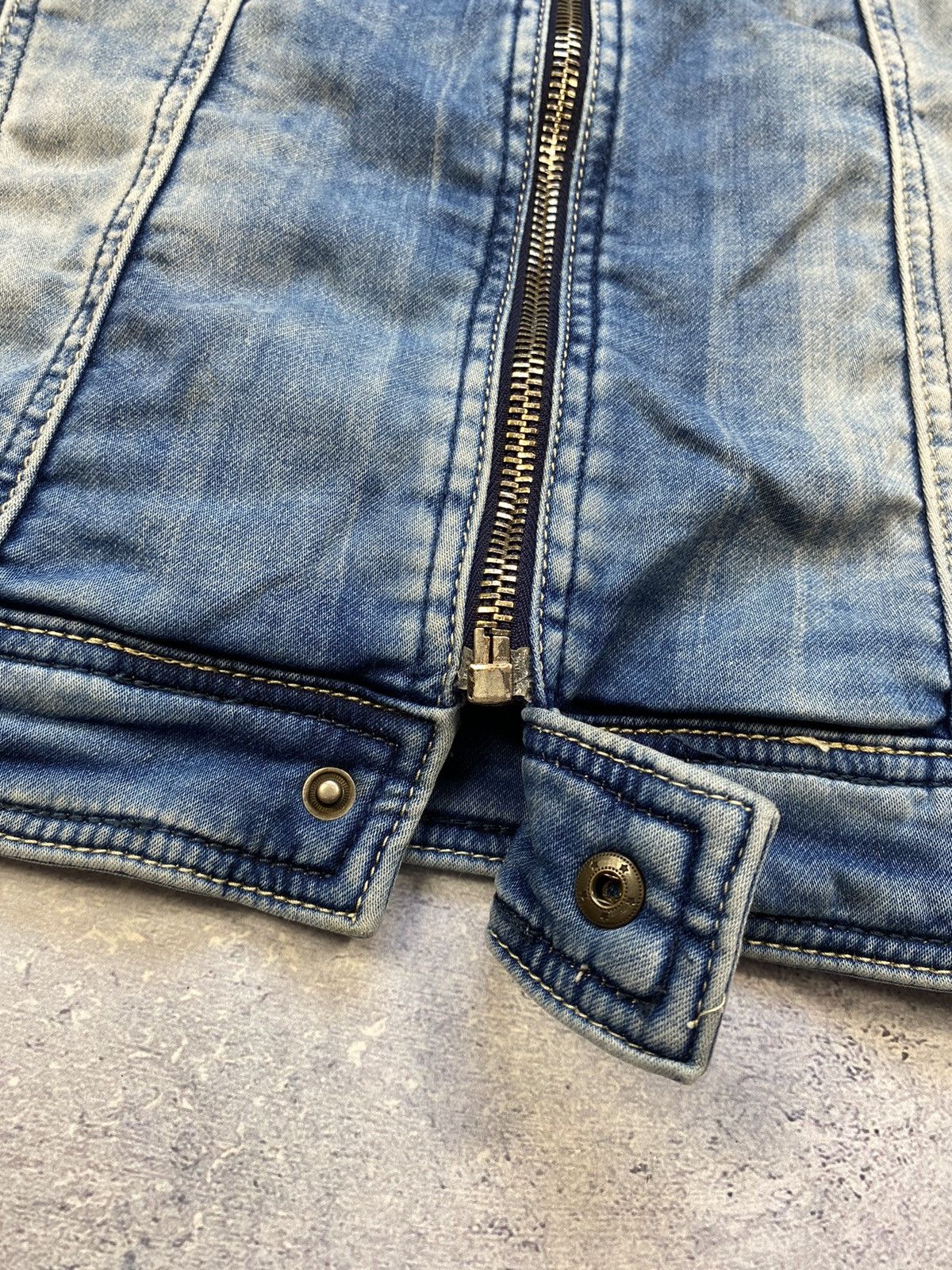 Designer × Japanese Brand Avant Garde Cipo Baxx Denim Jacket Size Medium Size US M / EU 48-50 / 2 - 8 Thumbnail
