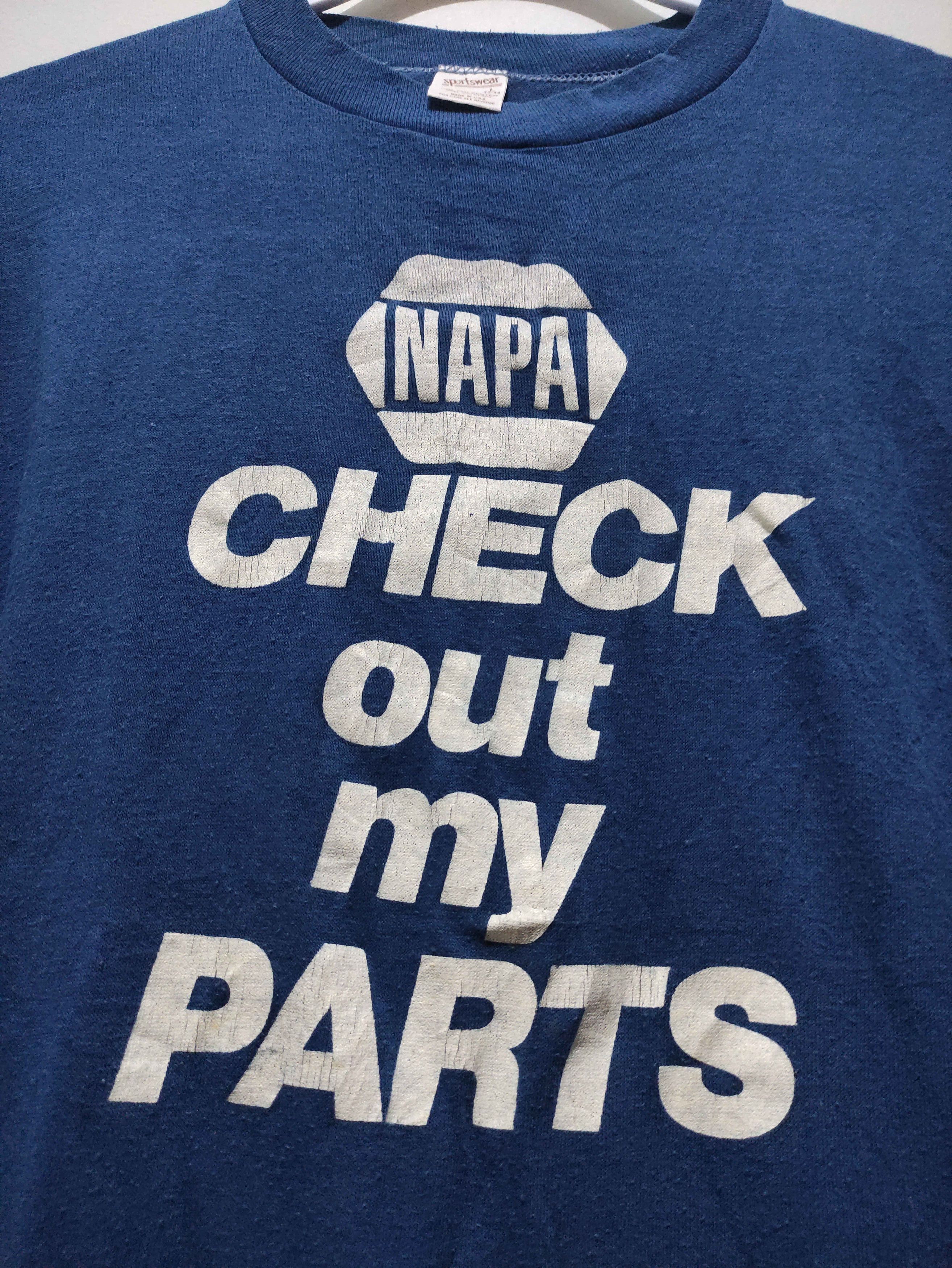 Vintage Vintage 70s NAPA Auto Parts T-Shirt Size US L / EU 52-54 / 3 - 6 Thumbnail