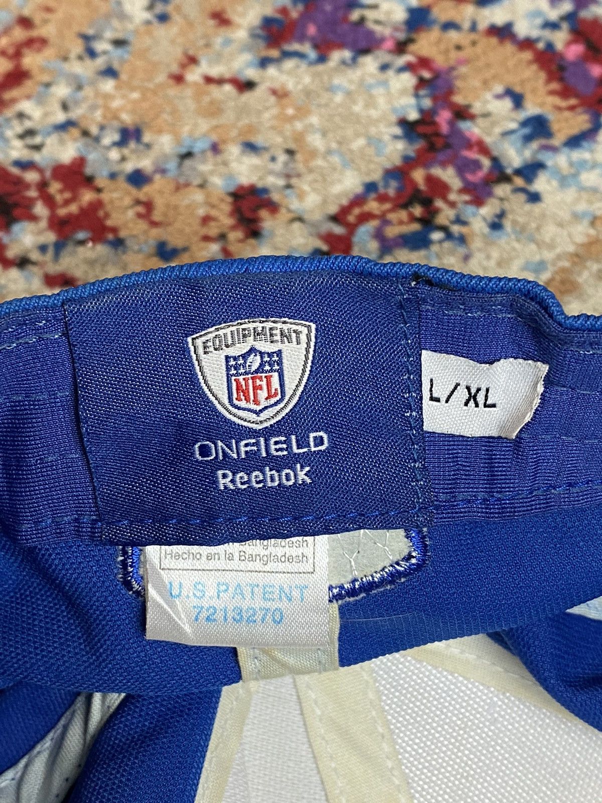 Reebok Classic Reebok NY New York Giants NFL Equipments Onfield Hat Size 42 - 9 Thumbnail