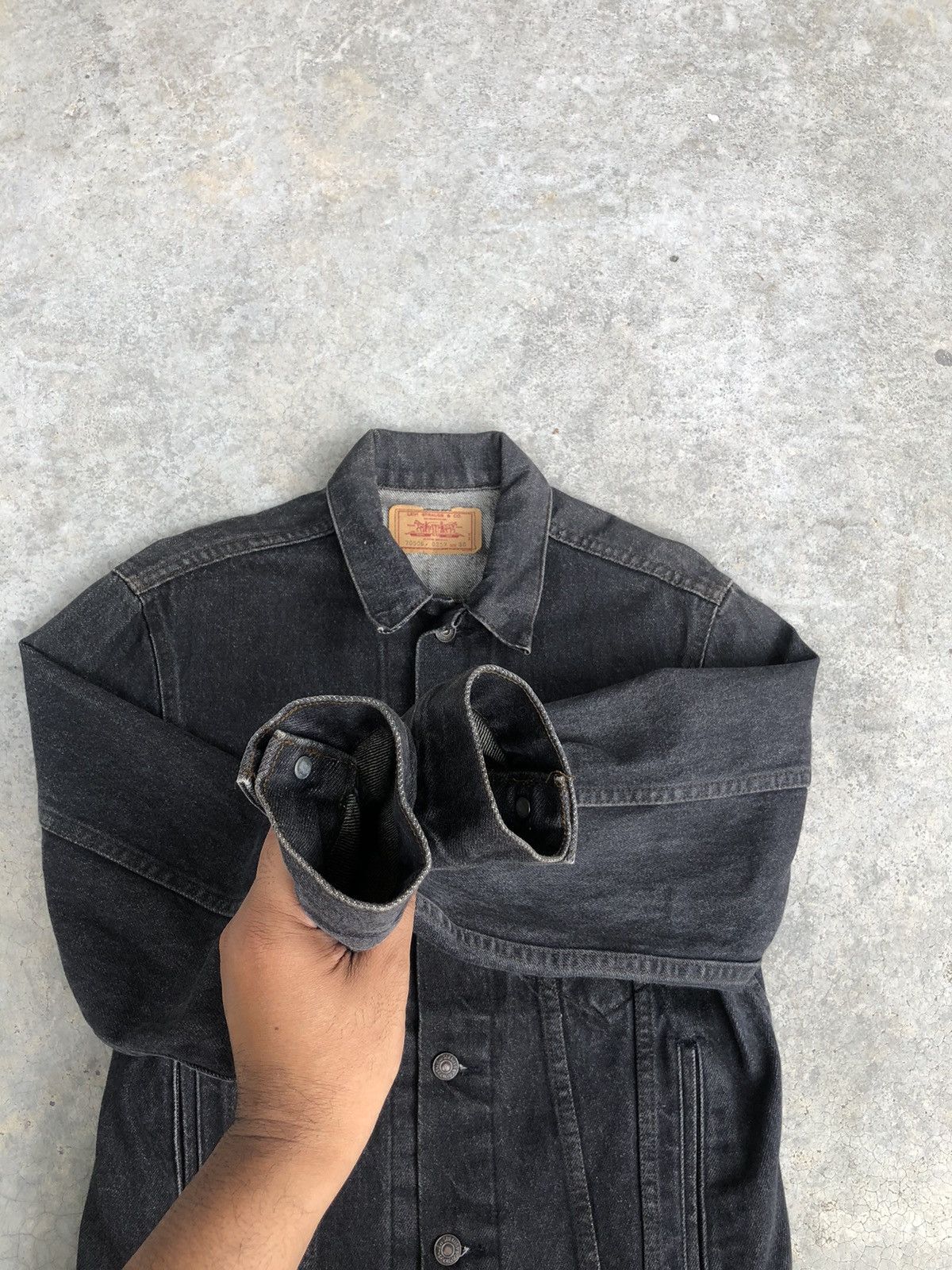 Levi's Vintage 80s Levis Denim Jacket Distressed Denim Size US M / EU 48-50 / 2 - 10 Thumbnail