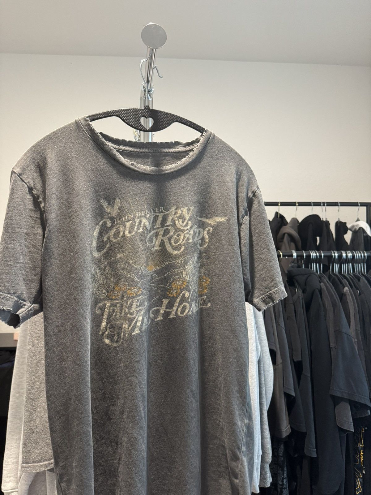 Free People Free People Country Roads tee john denver midnight rider Size M / US 6-8 / IT 42-44 - 23 Thumbnail