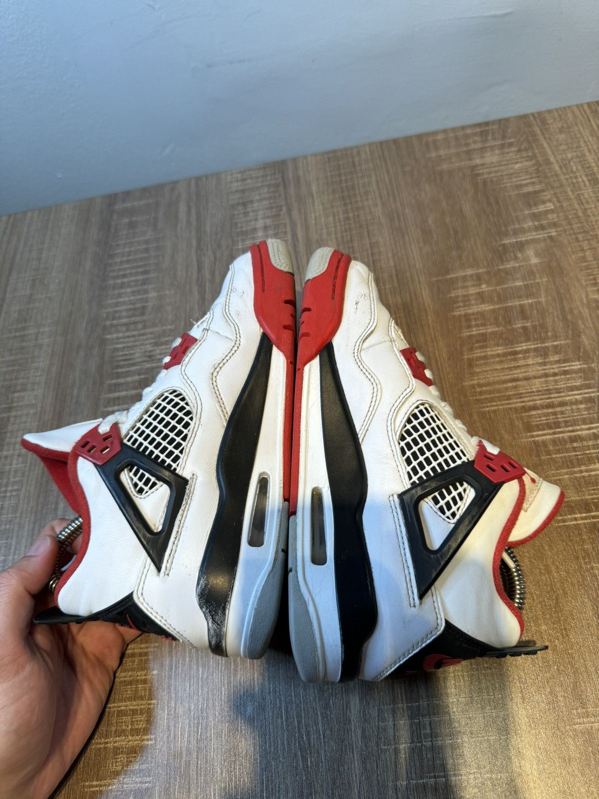 Jordan Brand Air Jordan 4 Retro OG GS Fire Red 2020 - Size 3.5Y 5 Women’s Size US 5 / IT 35 - 5 Thumbnail