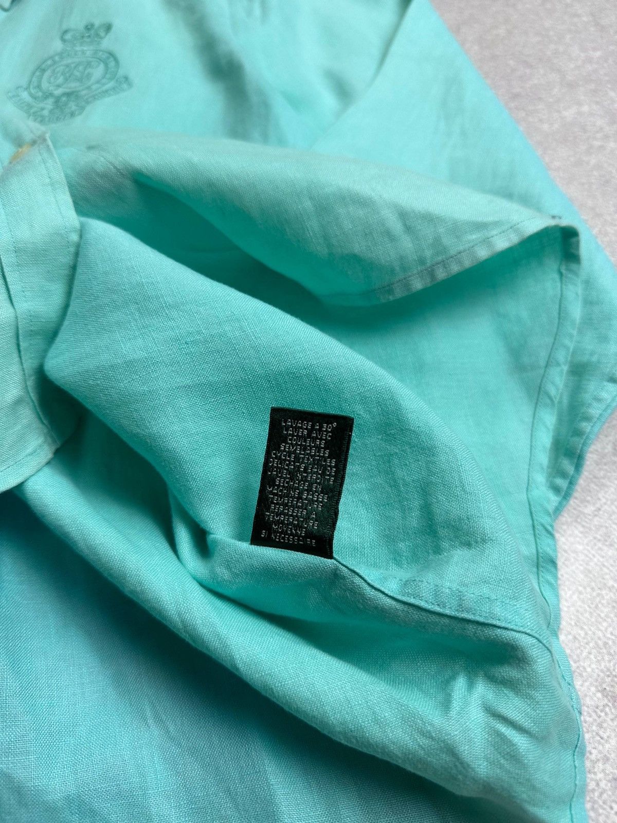 Polo Ralph Lauren Vintage 90s Polo Ralph Lauren Linen Shirt XL Size US XL / EU 56 / 4 - 9 Thumbnail